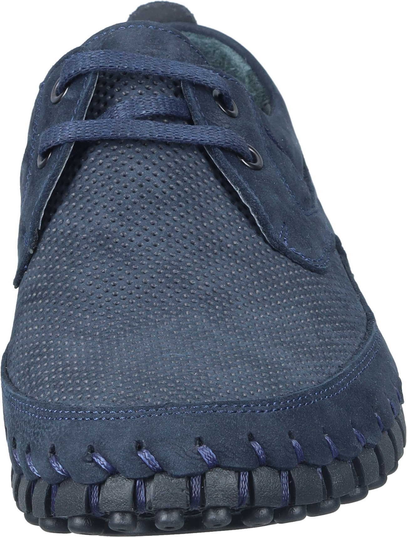 Manitu Schnürer Schnürschuh aus Nubukleder