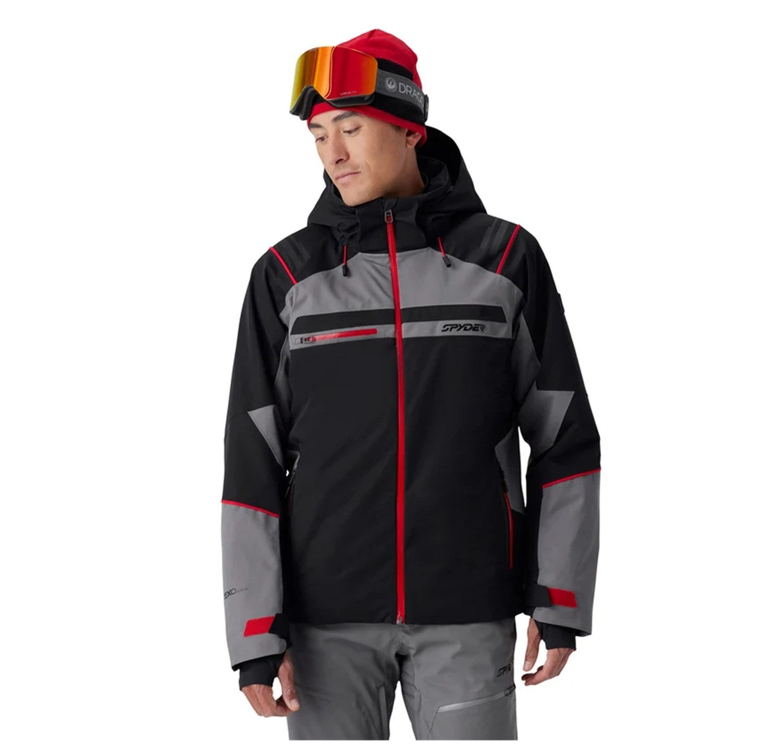 Spyder Skijacke Spyder Titan Jacket Herren Skijacke Winterjacke 38SA073608 BLK