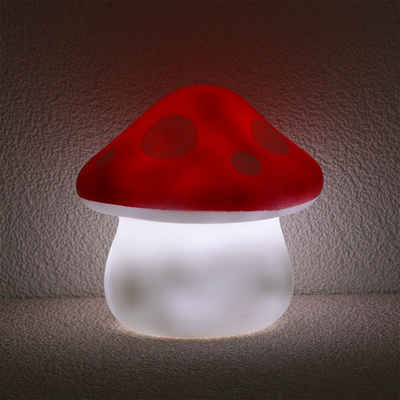 LANOR Nachttischlampe Pilz-Nachtlicht,Nachttischlampe,Dekorative Schreibtischlampe,10x10cm