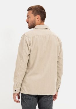 camel active Hemdjacke aus reiner Baumwolle