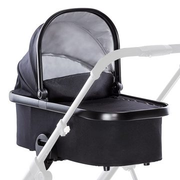 Hauck Kinderwagenaufsatz Apollo - Caviar, Babywanne für Kinderwagen / Sportwagen Apollo ab Geburt bis 9 kg