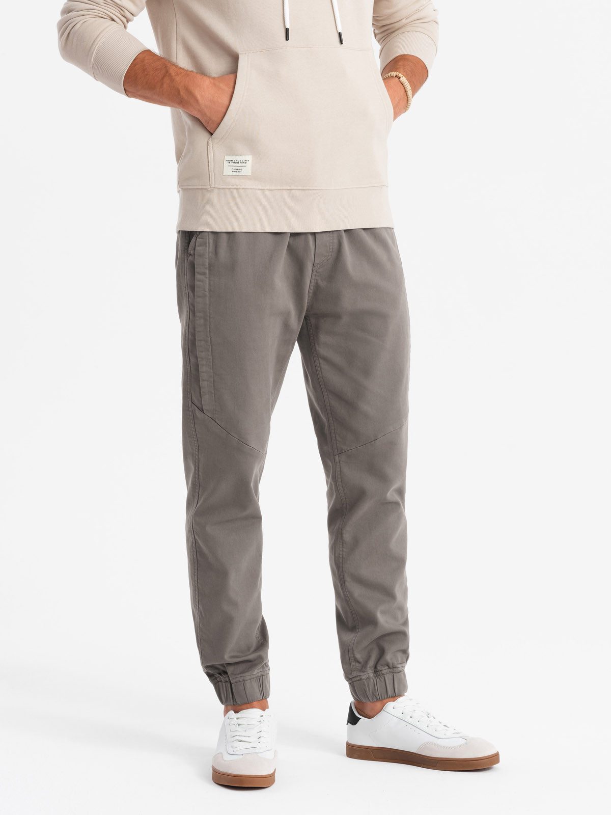 OMBRE Jogger Pants Herrenstrick-Jogginghose günstig online kaufen