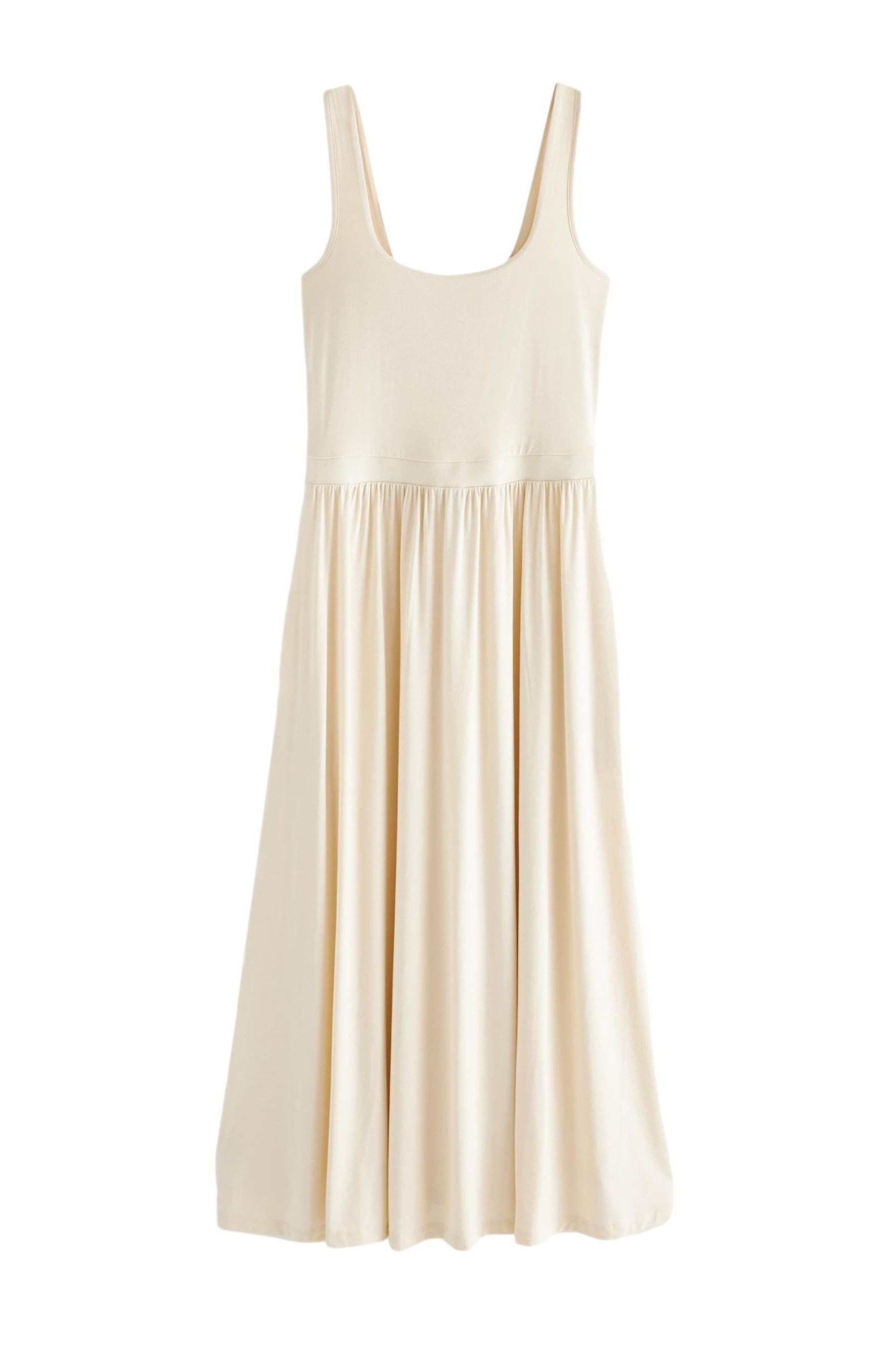Jerseykleid Sommerliches, tailliertes Jersey-Kleid