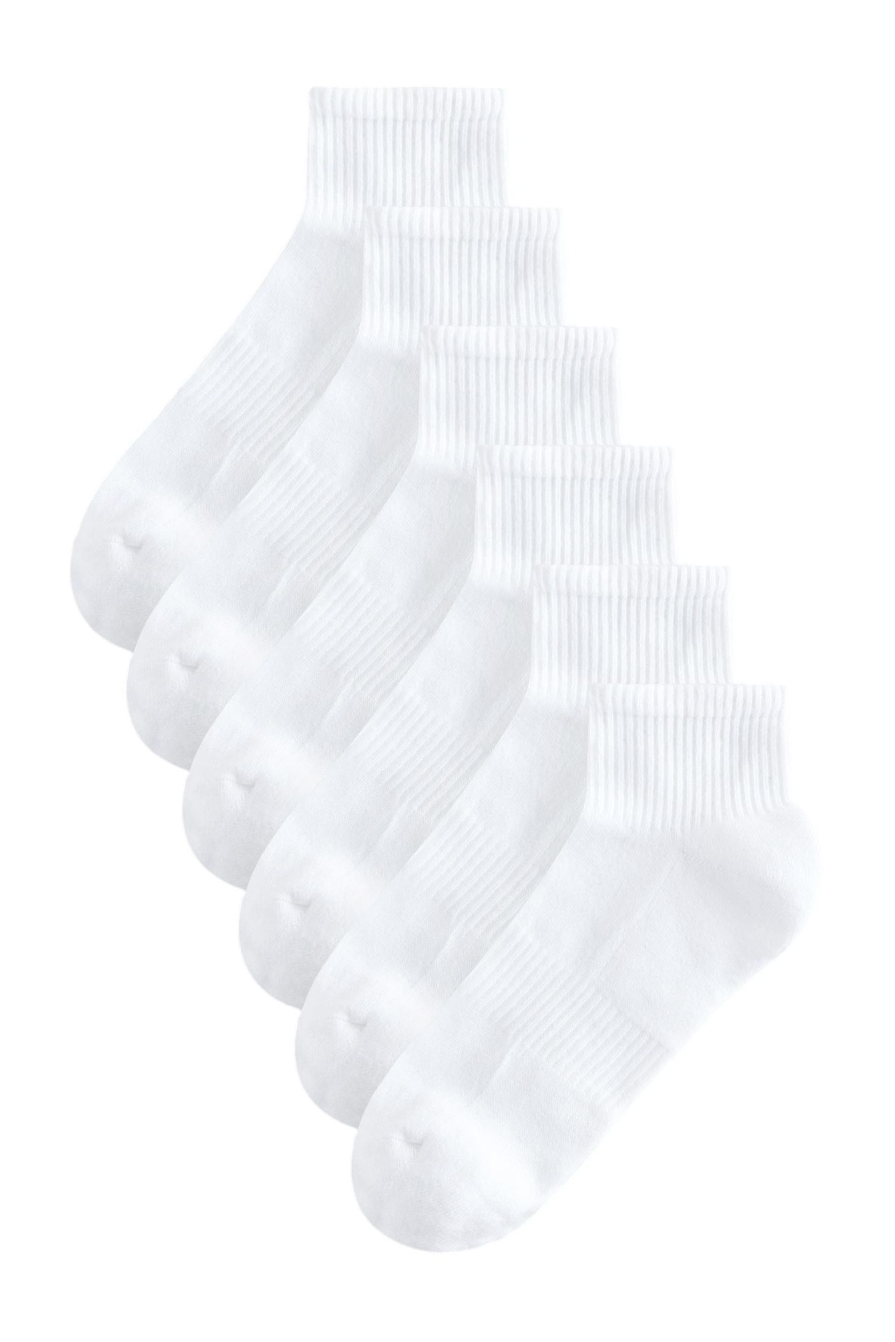 Basicsocken Mittelhohe Sneaker-Socken, 6er-Pack, Kurzgröße