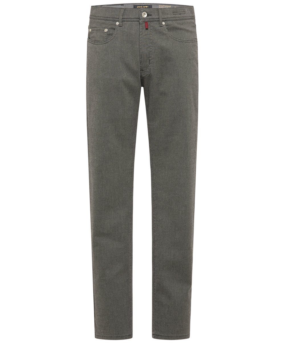 Pierre Cardin 5-Pocket-Jeans CARDIN PIERRE figured VOYAGE - LYON 4731.82 30917 grey black