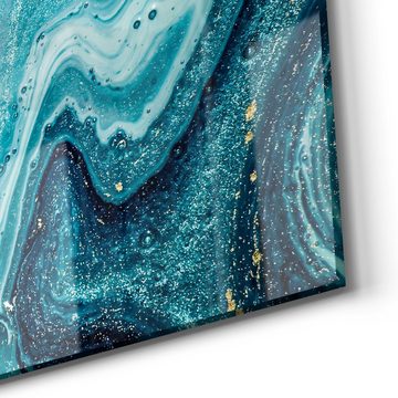 DEQORI Magnettafel 'Meer aus Marmor', Whiteboard Pinnwand beschreibbar