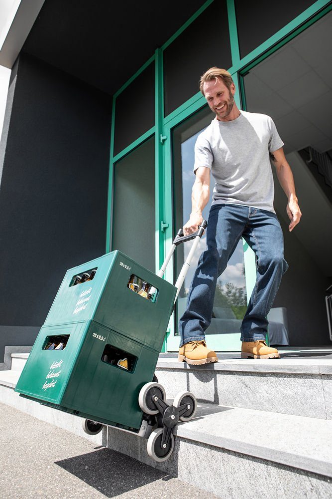 Kraft Werkzeuge Treppensackkarre Kraft Werkzeuge Stufen&Treppenklappkarre Transportkarre Treppensteiger