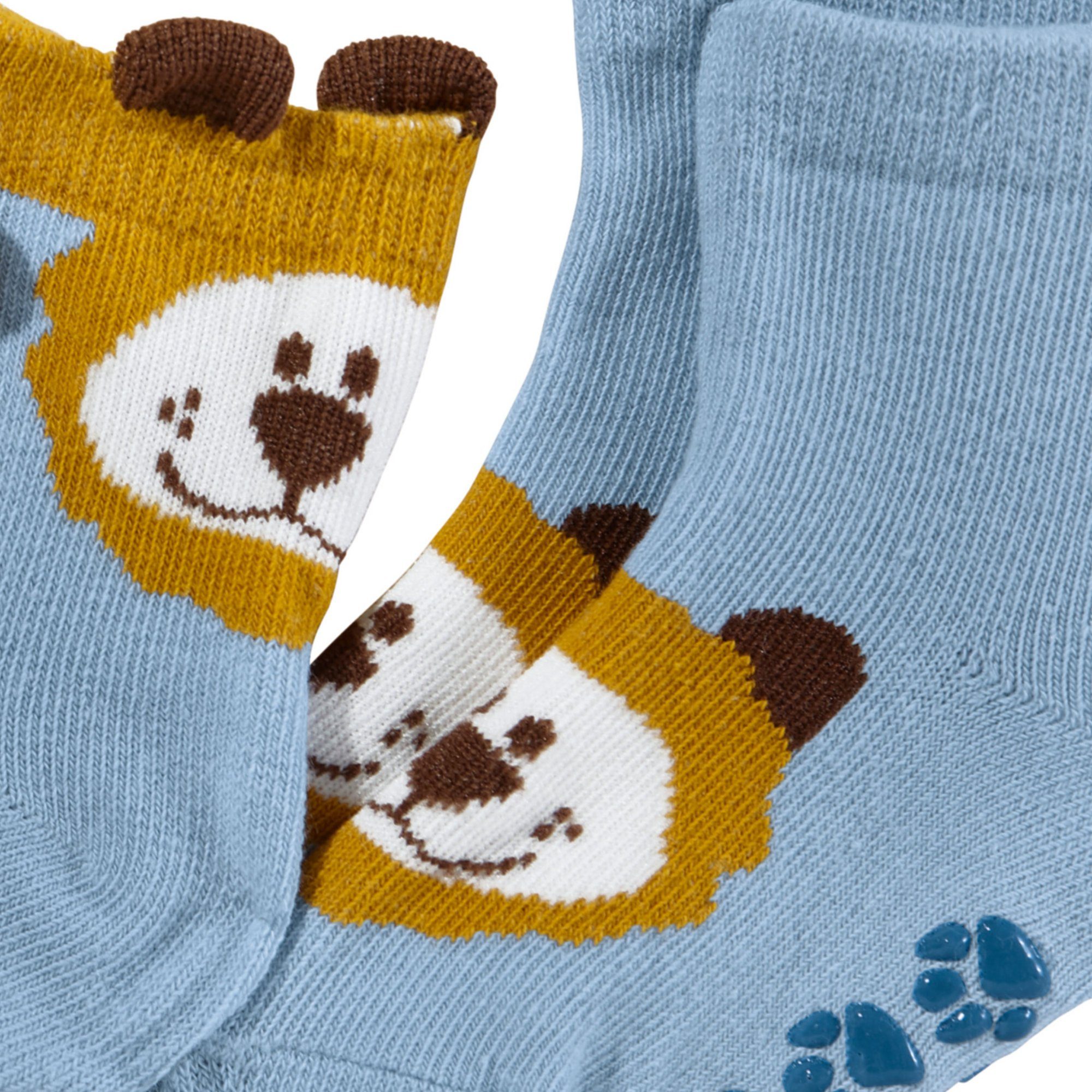 Tiermotive: Kinder-Socken Paar 2 Bär Socken REDBEST