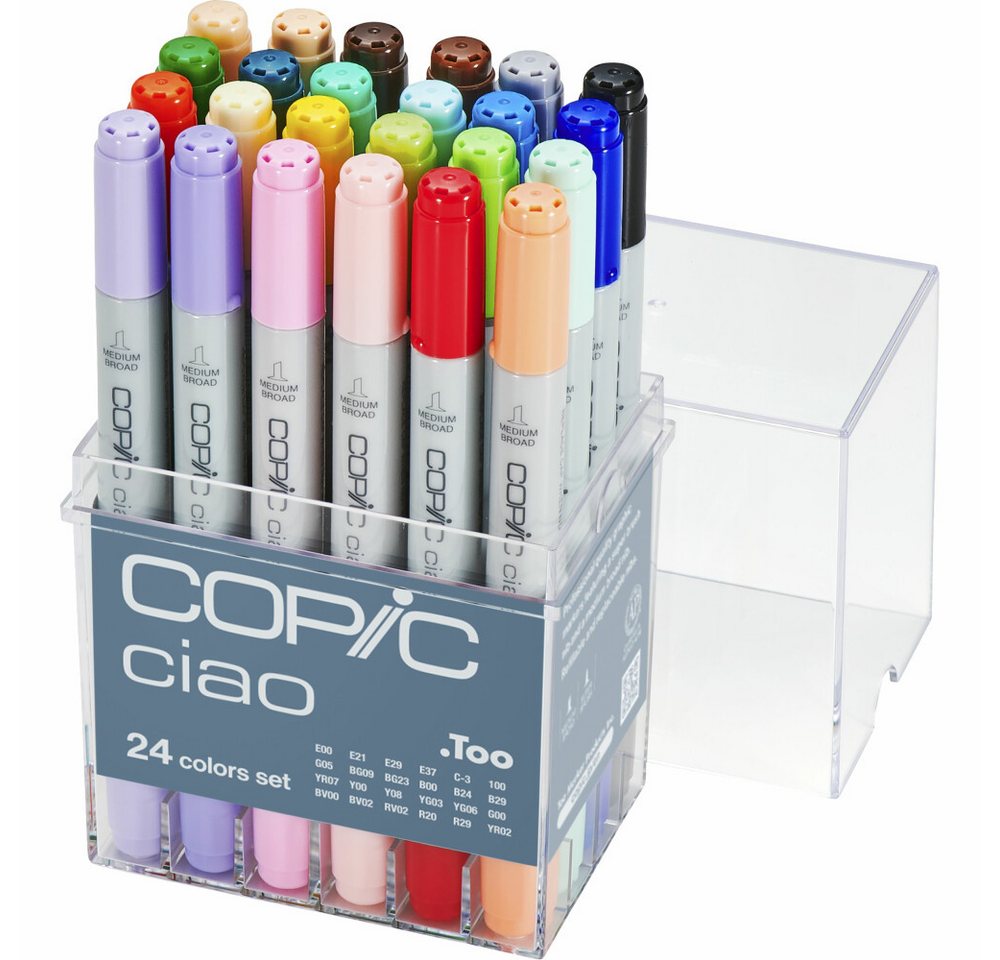 Thumbnail - COPIC Marker Hochwertige Marker & Highlighter für kreative Schreib/Zeichenarbeiten., (1-tlg)