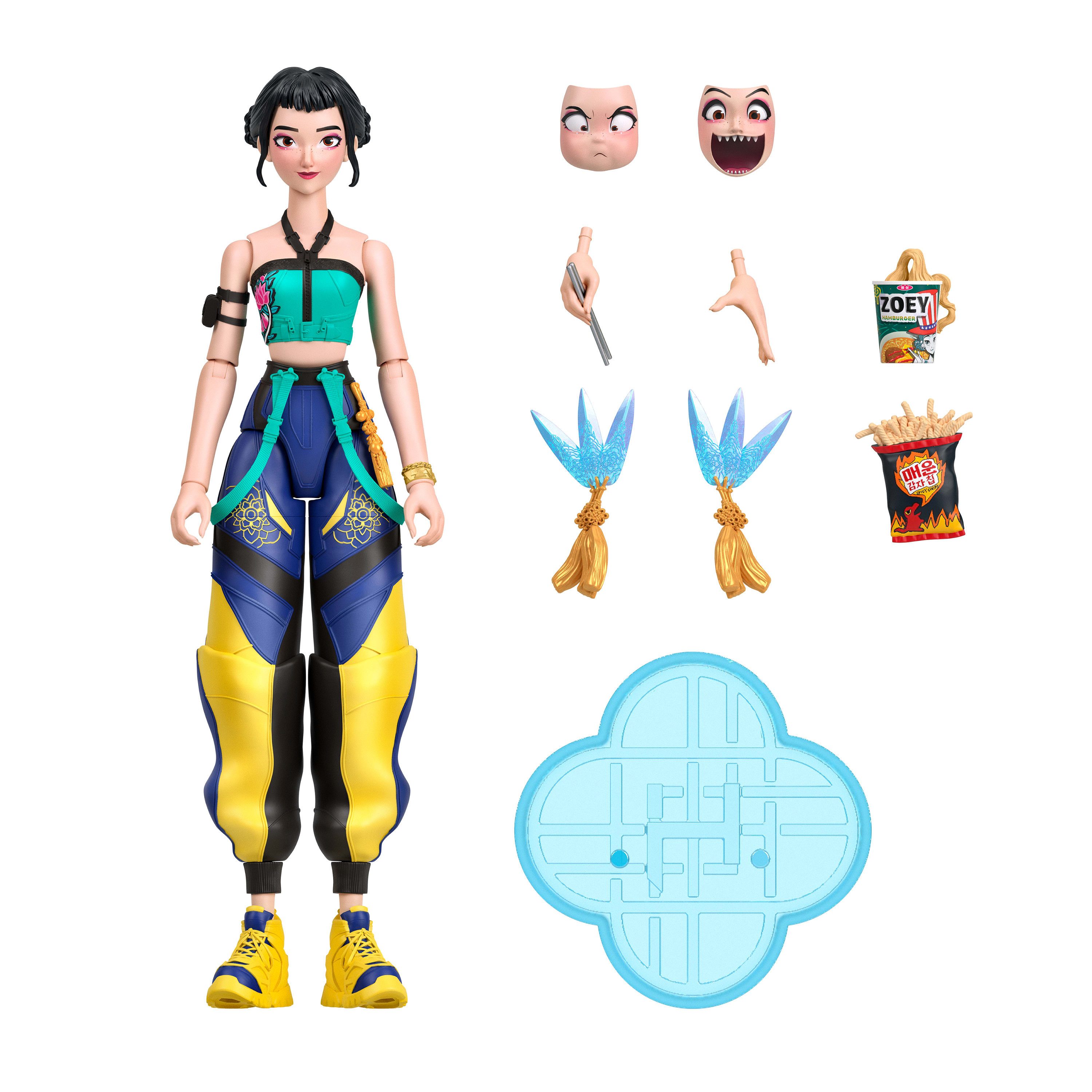 Mattel® Actionfigur KPop Demon Hunters Zoey, beweglich