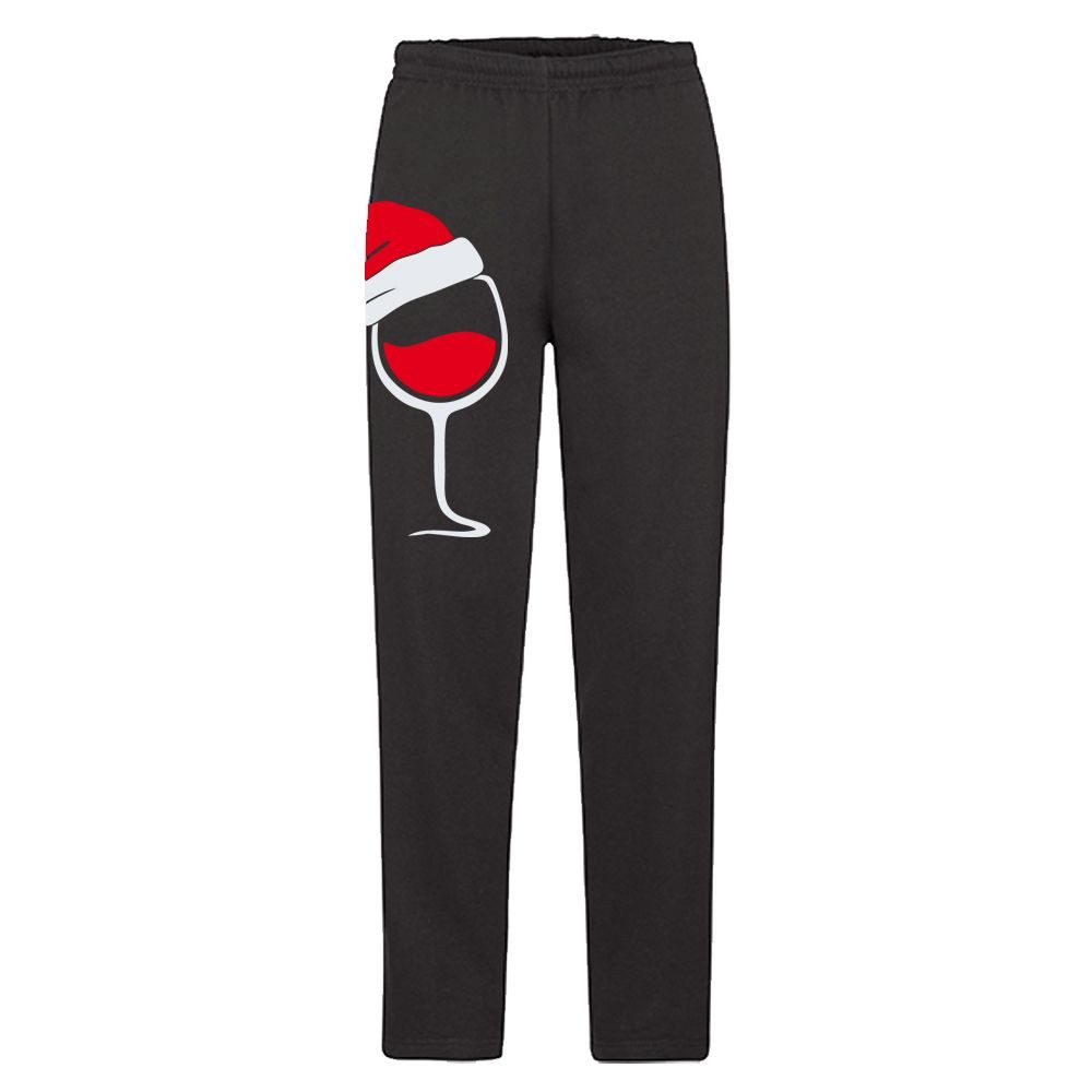 G-graphics Sweatpants Weihnachtsweinglas Jogginghose / Pants mit Print / Aufdruck
