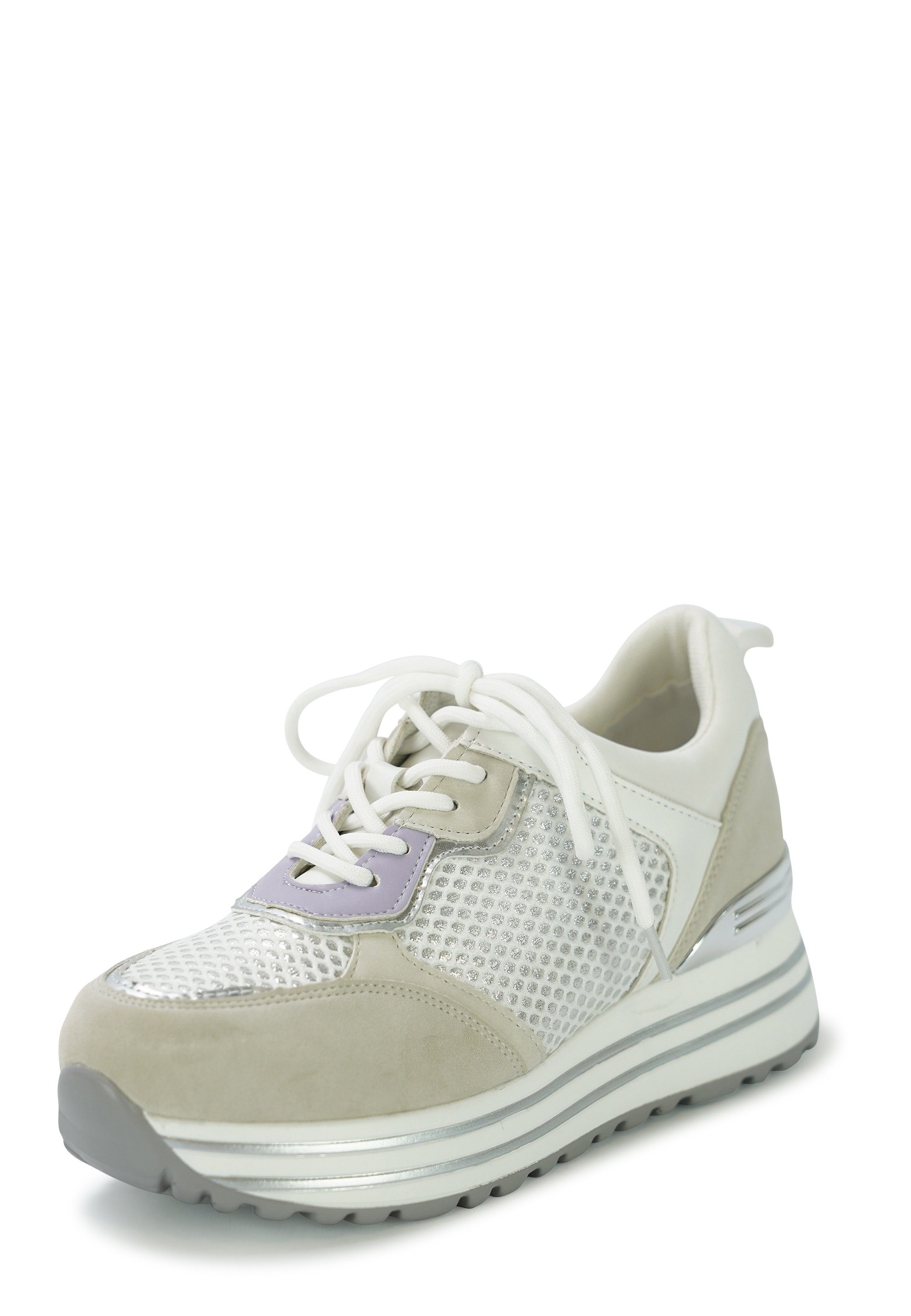 Lady Glory MAGALI Sneaker mit ausgefallener Mesh-Optik