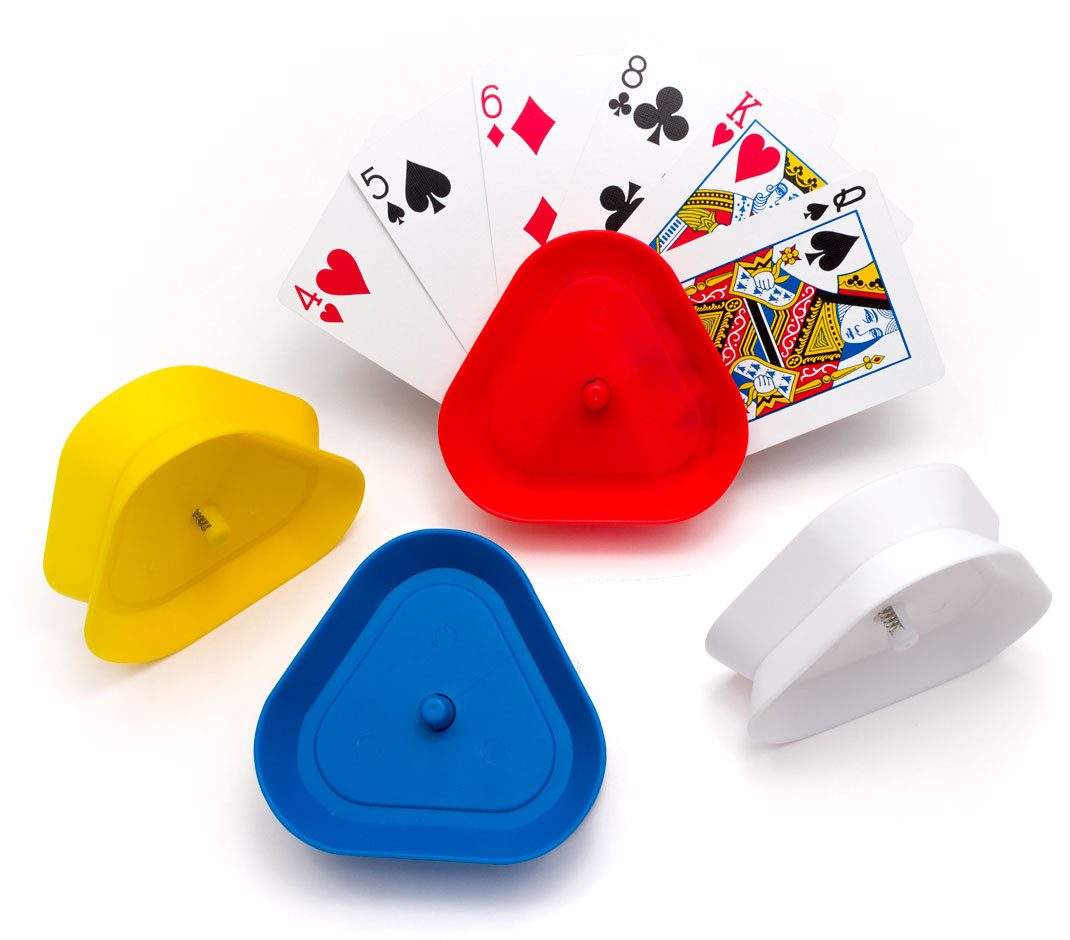 DocMed Tischkartenhalter Kartenhalter-Set, (Packung Set, 4-tlg., Alltagshilfe), Farbenfrohes Design, Vielseitig einsetzbar