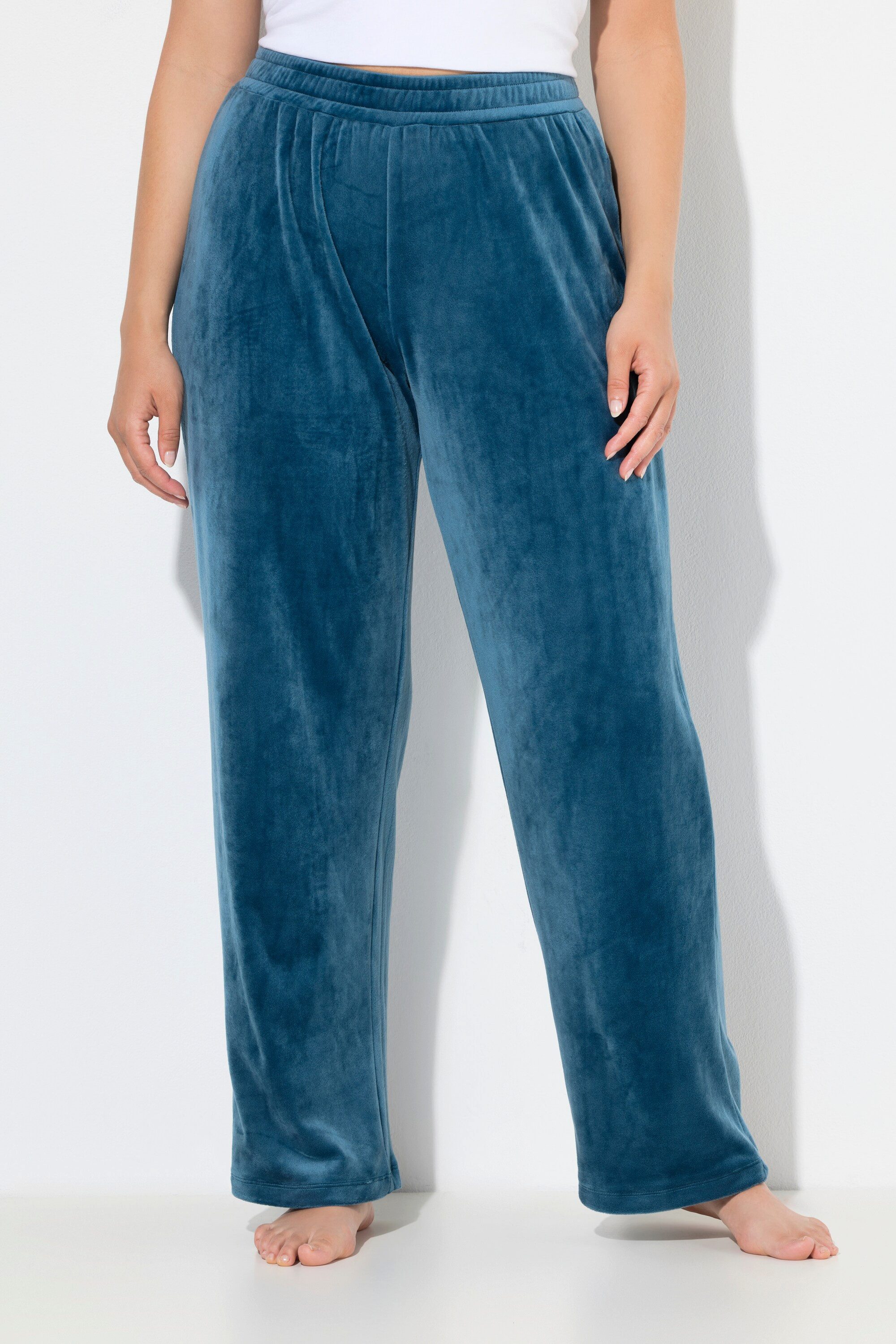 Ulla Popken Homewearhose Homewear-Hose Nicki Elastikbund günstig online kaufen