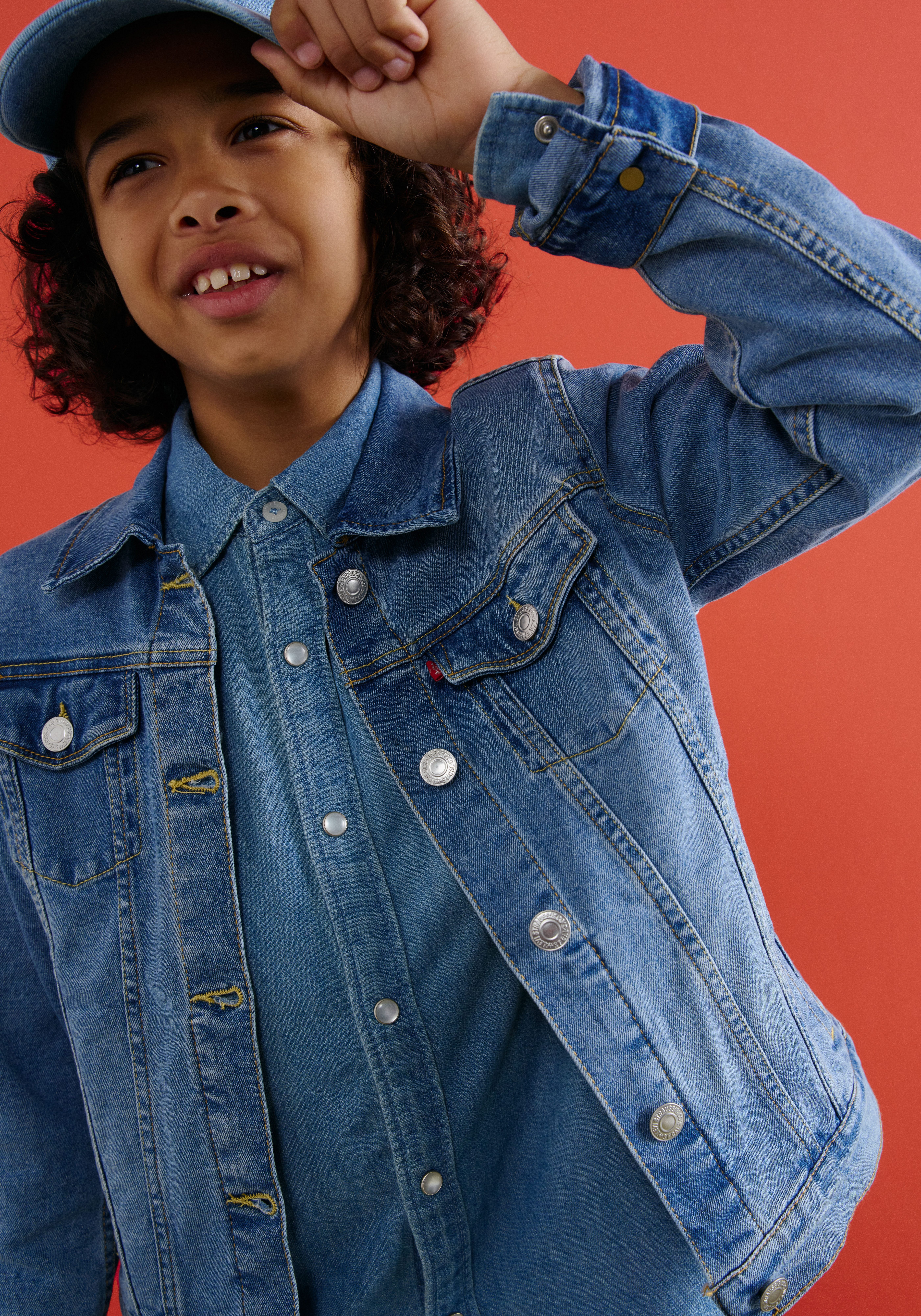 Levi's® Kids Jeansjacke TRUCKER JACKET for BOYS