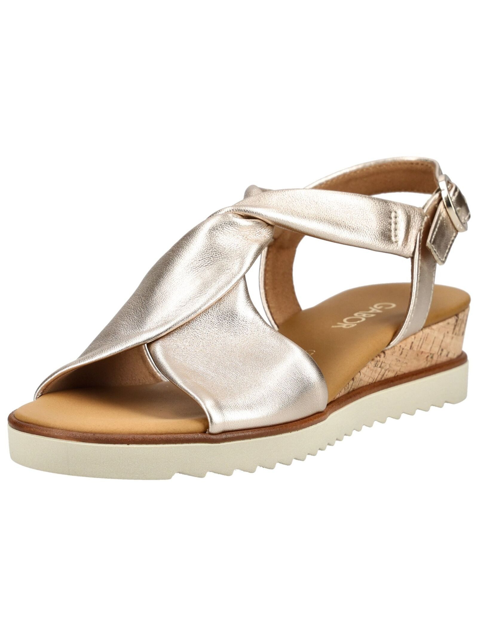 Gabor Comfort Sandalen Glattleder Riemchensandale