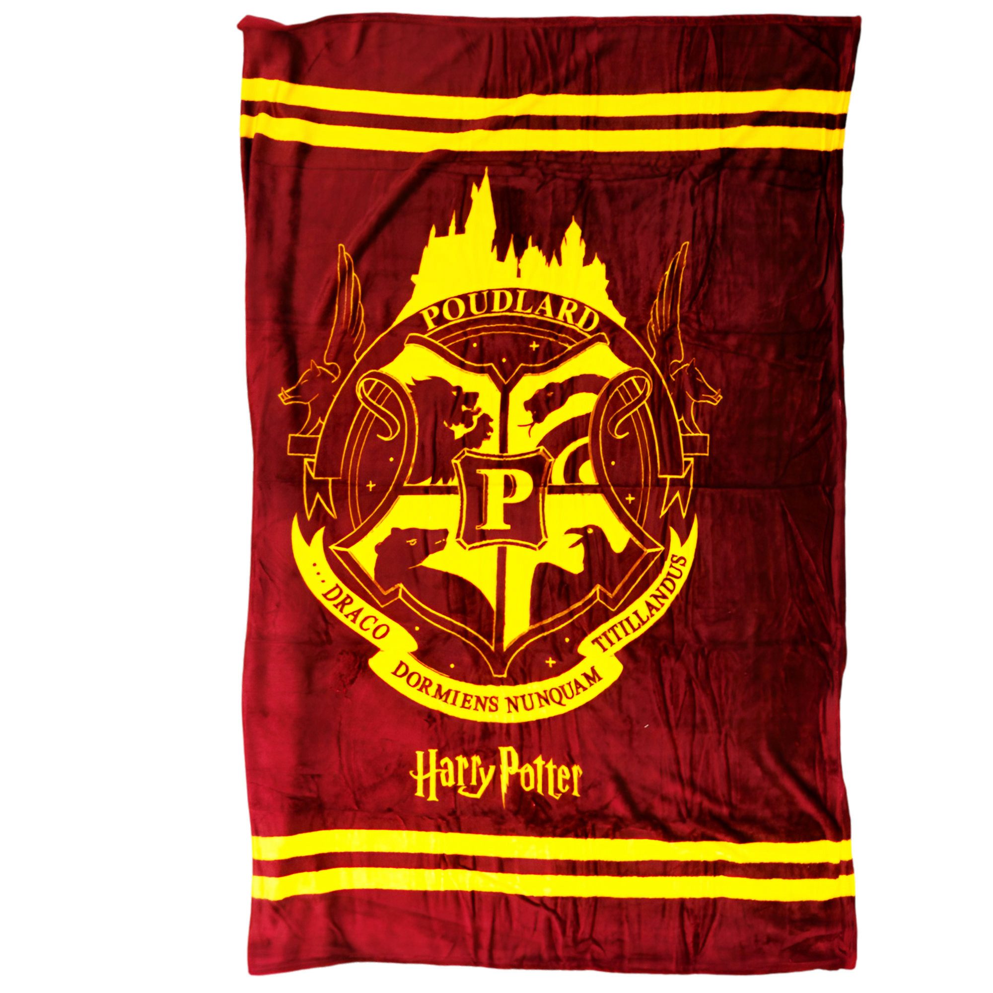 Wohndecke Harry Potter Hogwarts Flanell Wohndecke warme Kuscheldecke 130x16 günstig online kaufen