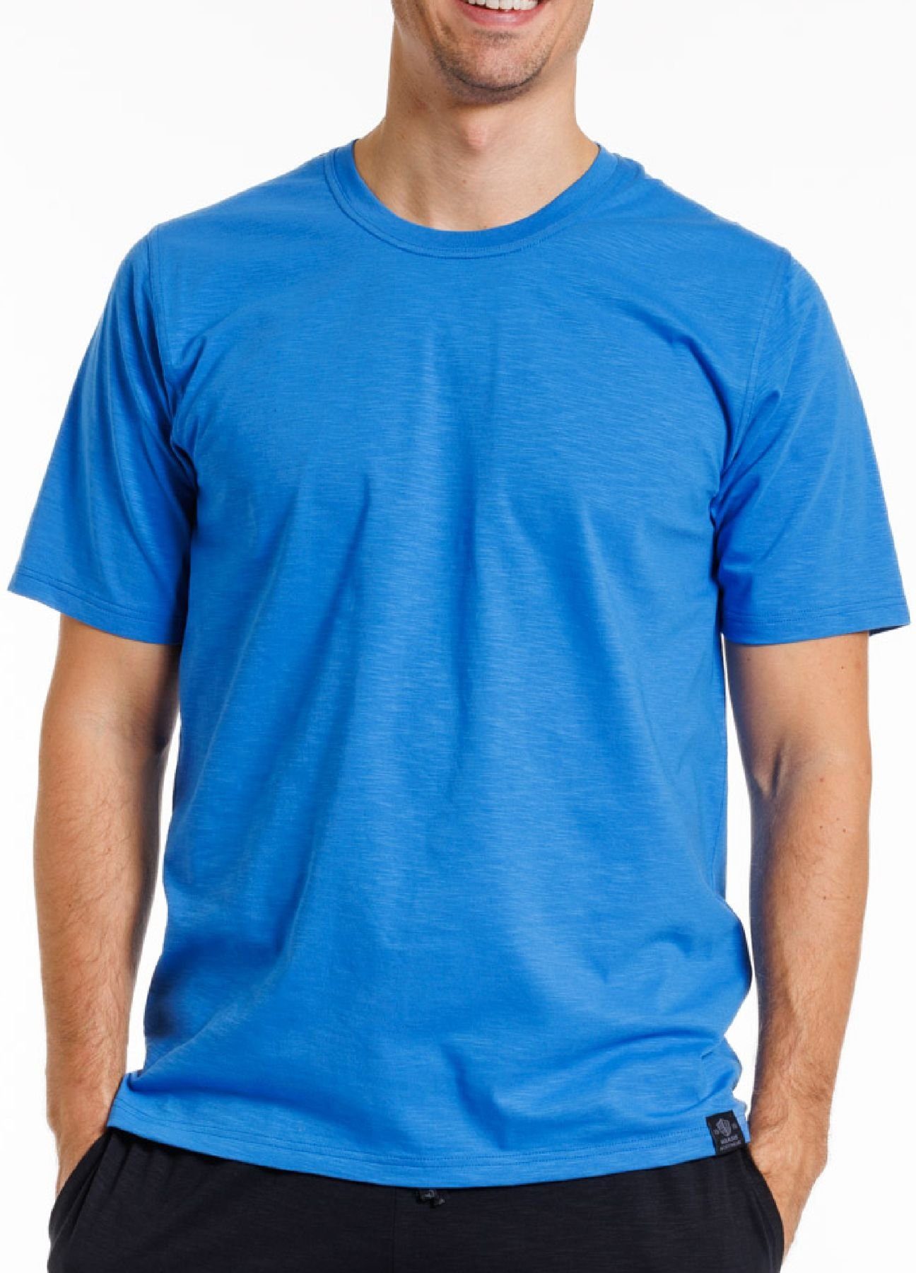 HAASIS Bodywear 1919 T-Shirt Herren Slub T-Shirt 77122153-M (Packung, 1-tlg., 1er Pack) Optimale Passform, pflegeleicht, formbeständig, strapazierfähig