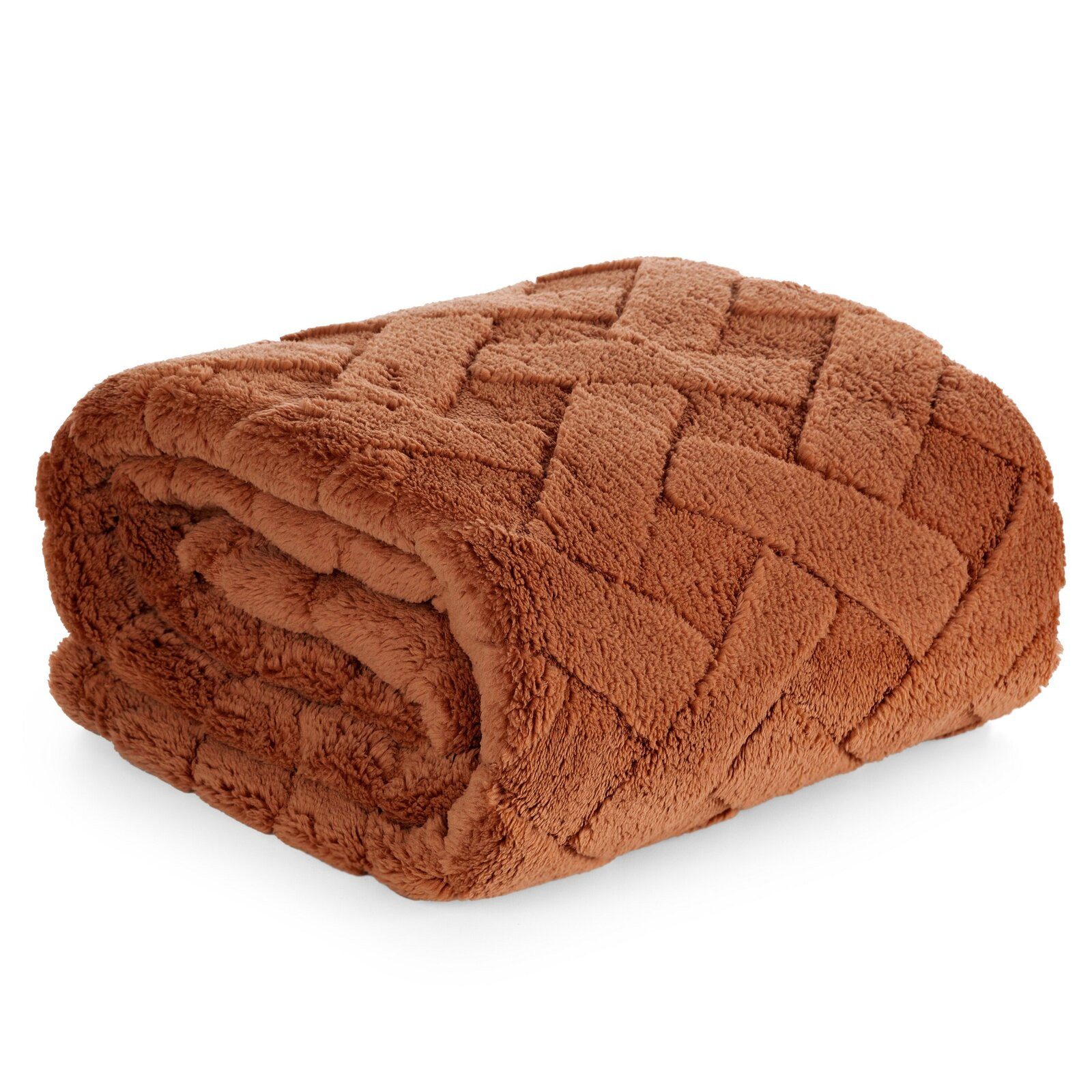 Wohndecke CARO, Design91, Karierte Kuscheldecke ideales günstig online kaufen