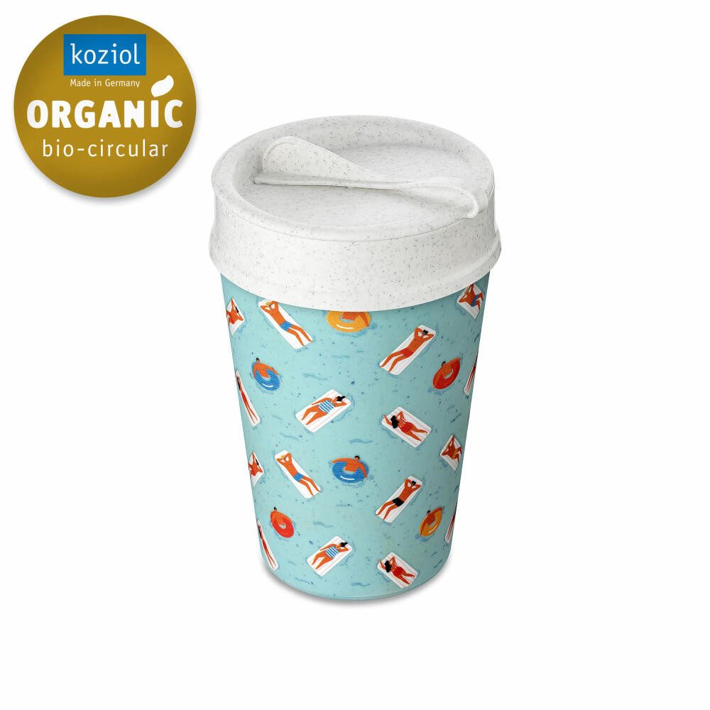KOZIOL Термокружка Iso To Go Swimming Pool, 400 ml, Recycling-Kunststoff