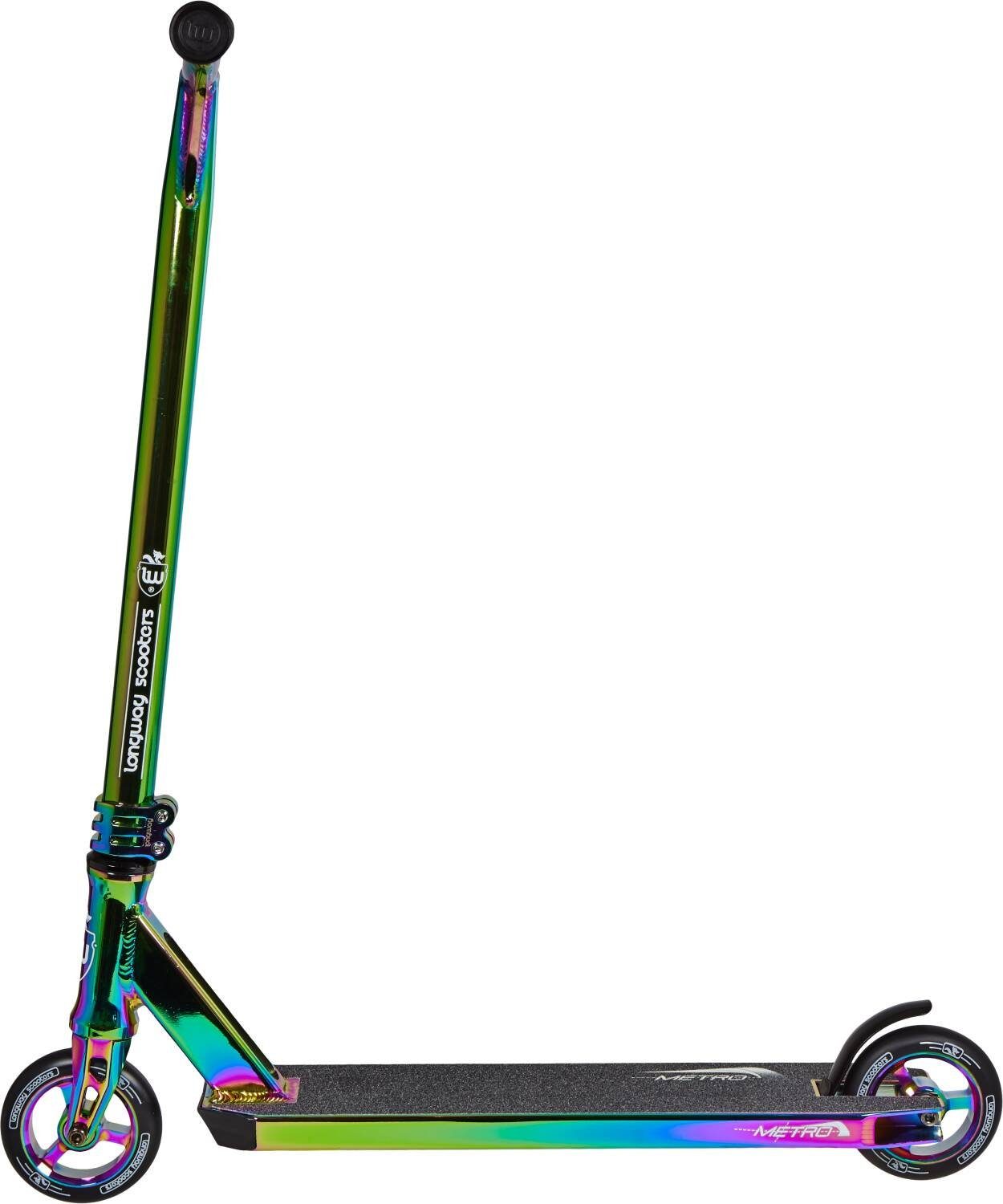 2K19 + Stunt-Scooter Stuntscooter F26 Griptape Longway Neochrome Scooters Full Longway H=79cm Metro