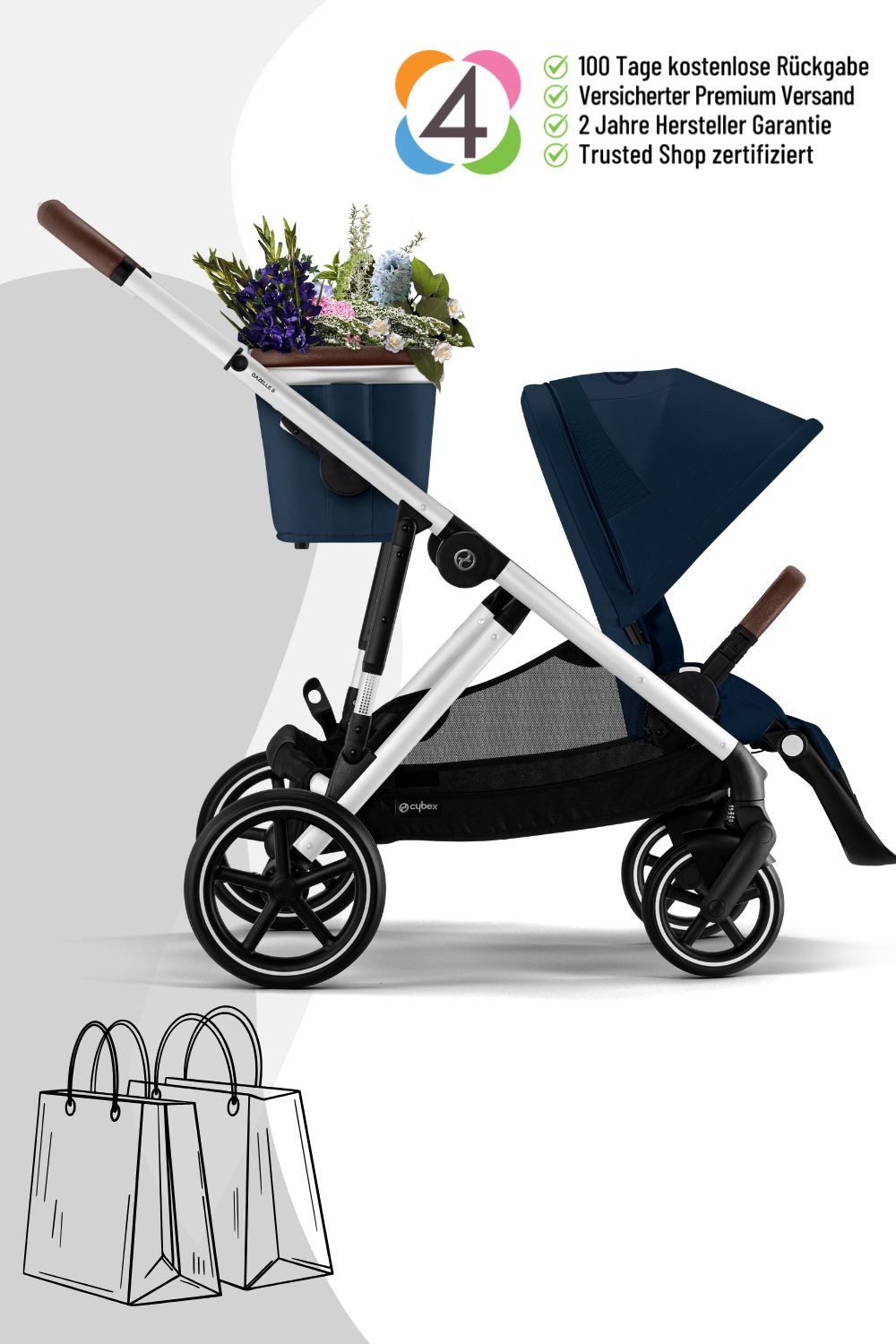 Kombi-Kinderwagen Gazelle S