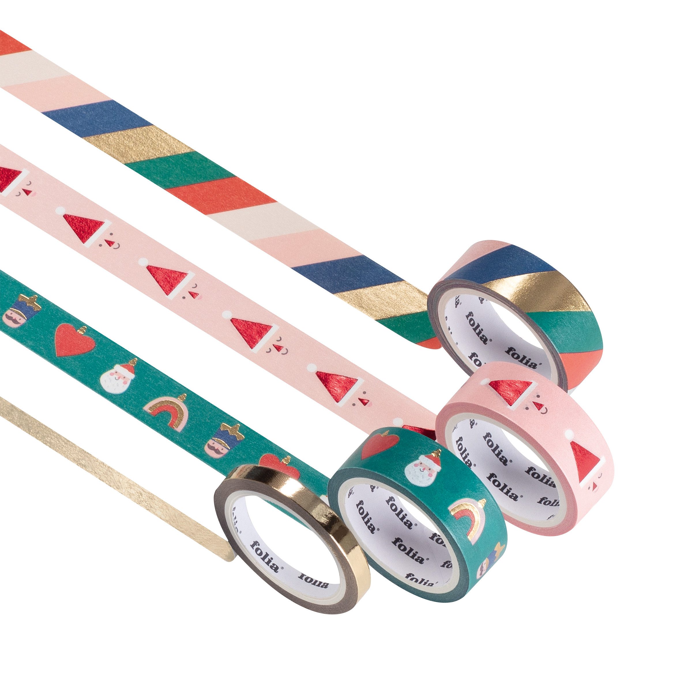Klebeband Washi Tape Set Hotfoil