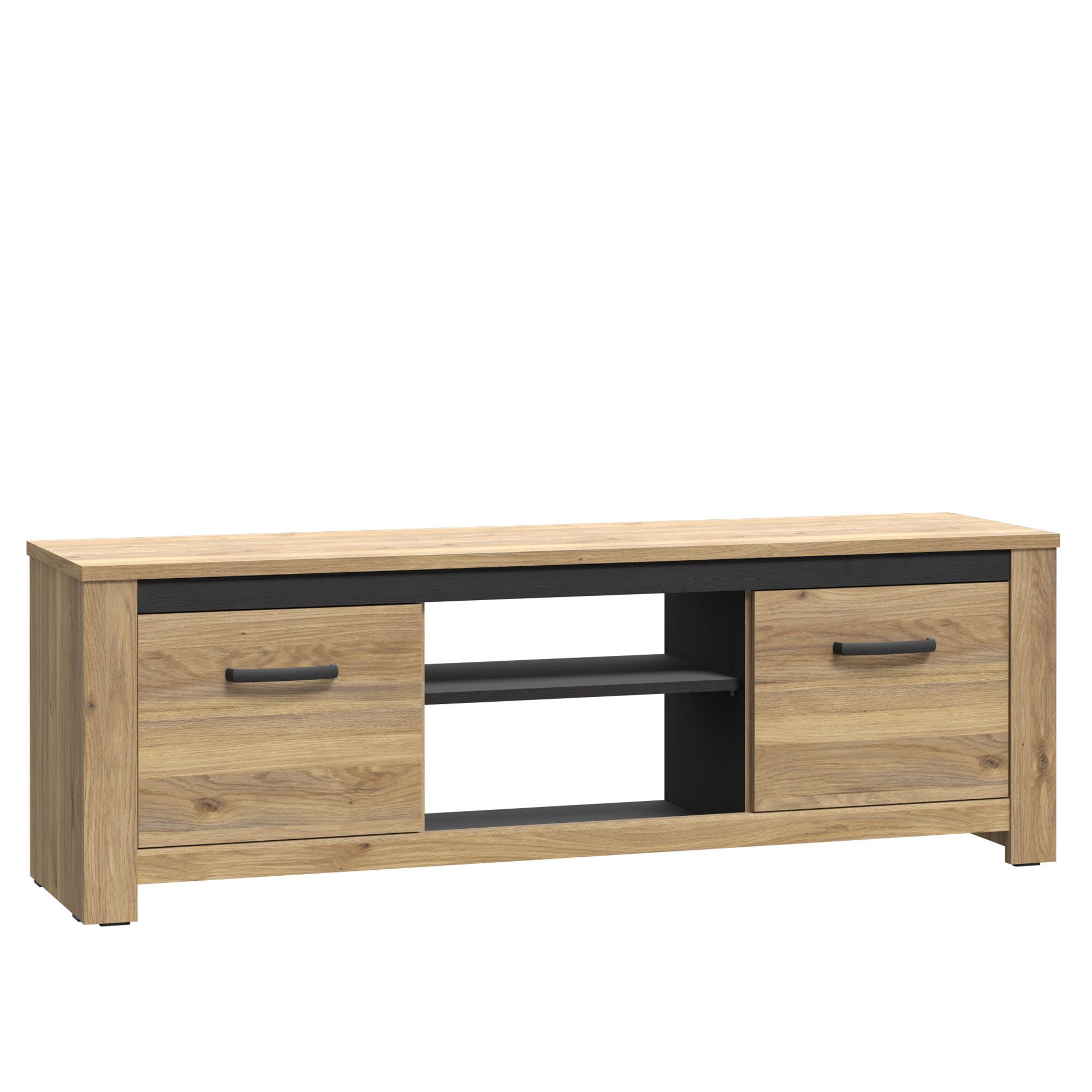 expendio Lowboard Cayden 6, Mauvella Oak Nb. / Cabezone Oak Nb. 162x55x42 cm