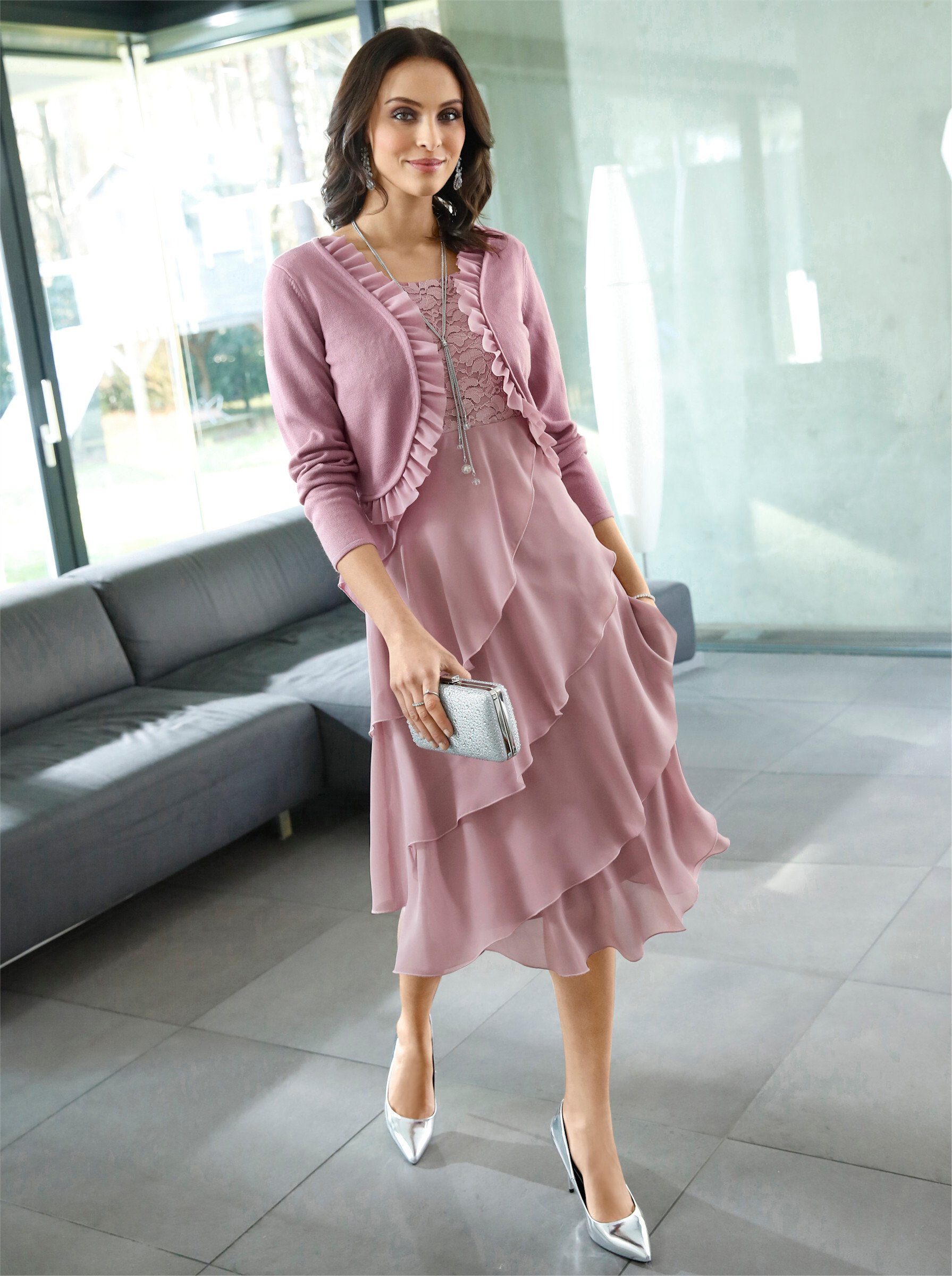 Witt Strickjacke Bolero Langarm