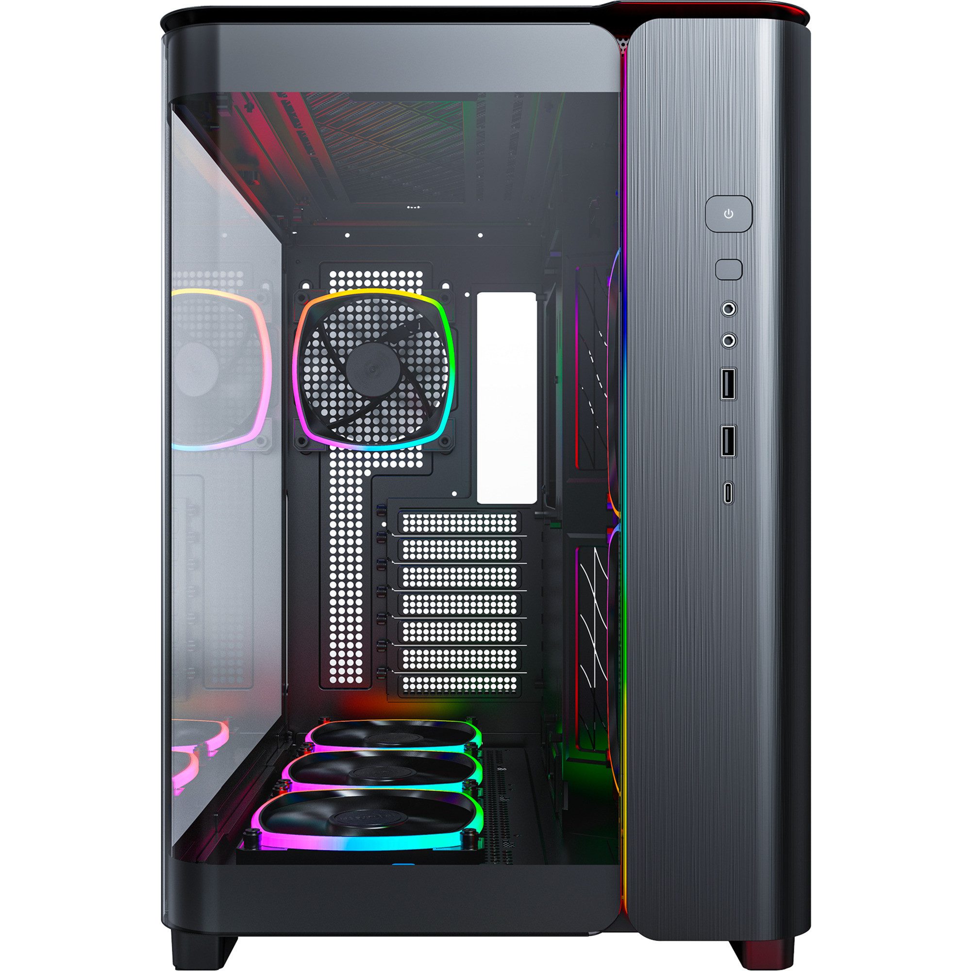 MONTECH PC-Gehäuse Montech KING 95 PRO, Tower-Gehäuse, (Tempered