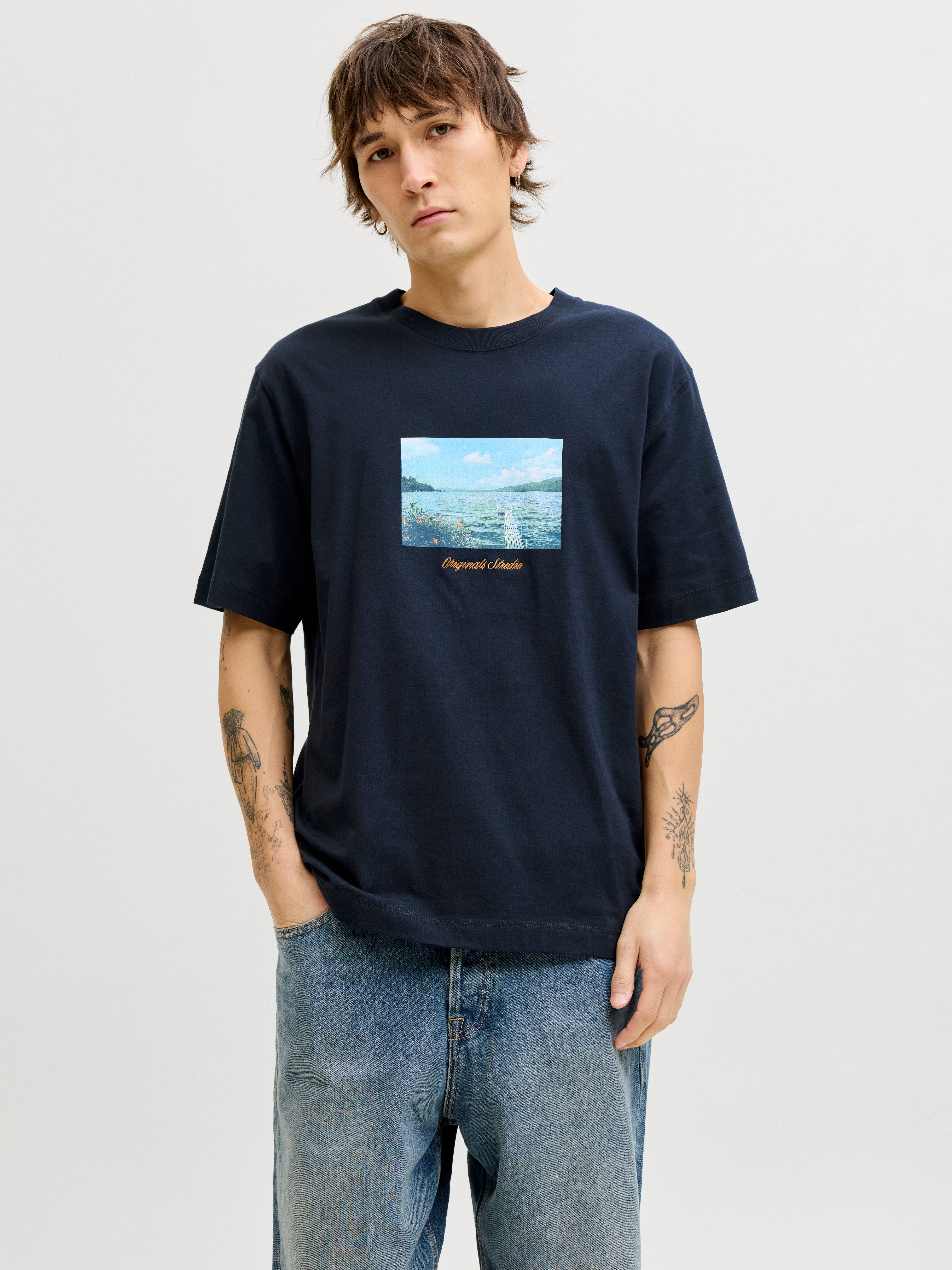 T-Shirt JORNORREBRO PHOTO TEE SS CREW NECK