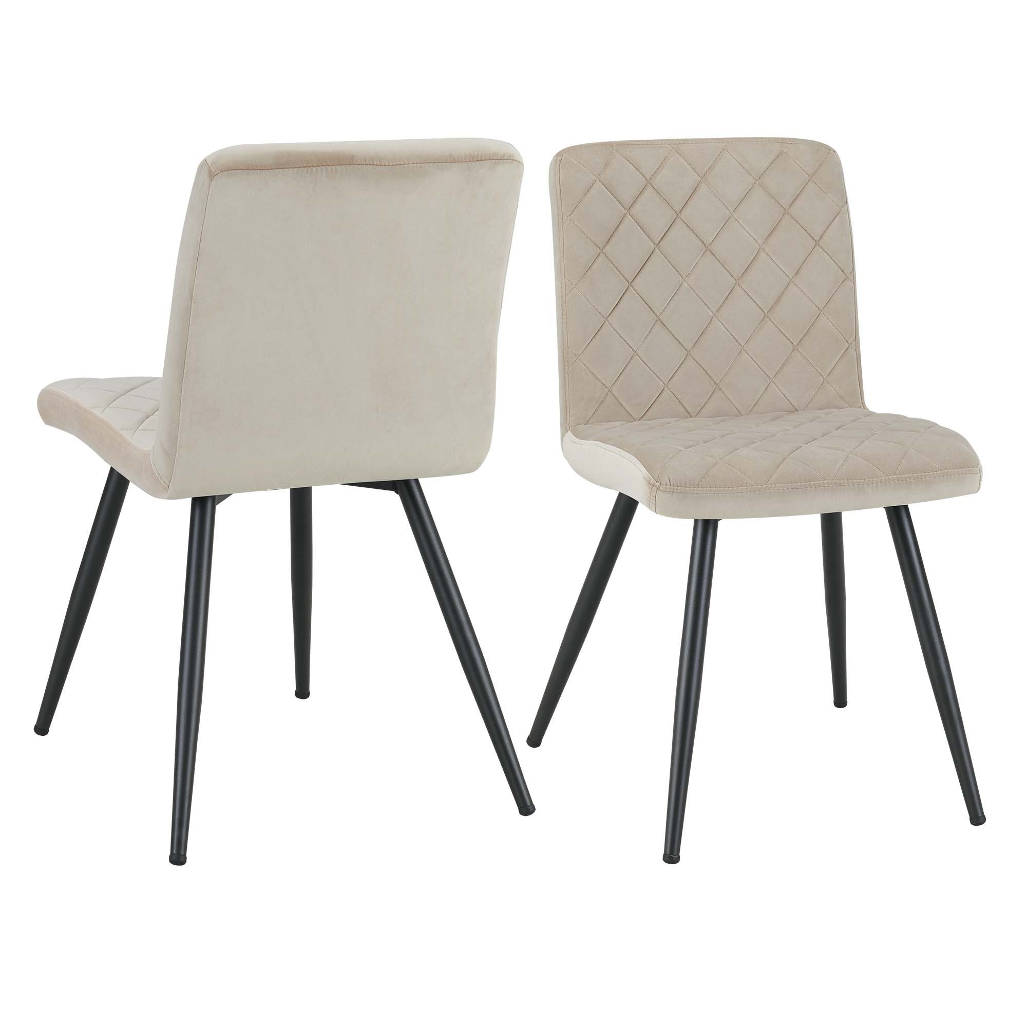 Duhome Esszimmerstuhl, Küchenstuhl 2er Set, Wohnzimmerstuhl günstig online kaufen