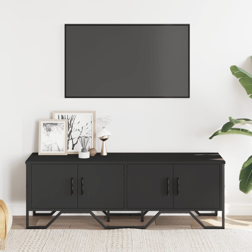 vidaXL TV-Schrank TV-Schrank Schwarz 122x34x41 cm günstig online kaufen