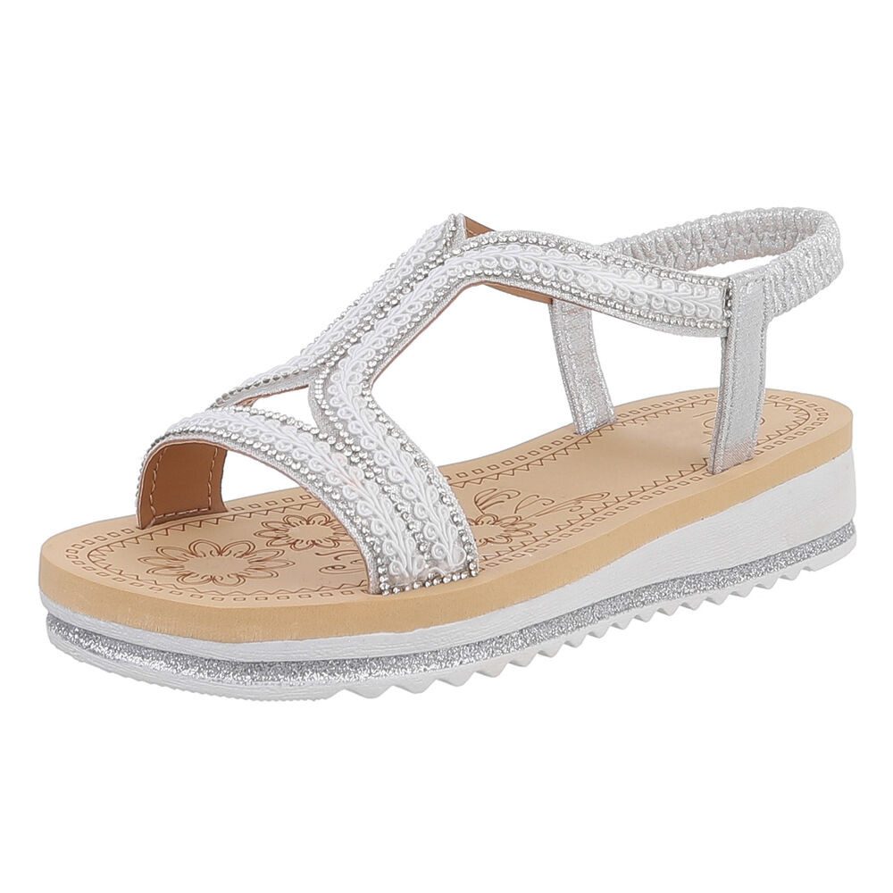 Ital-Design Bequeme Damen-Sandalen mit elegantem Design günstig online kaufen