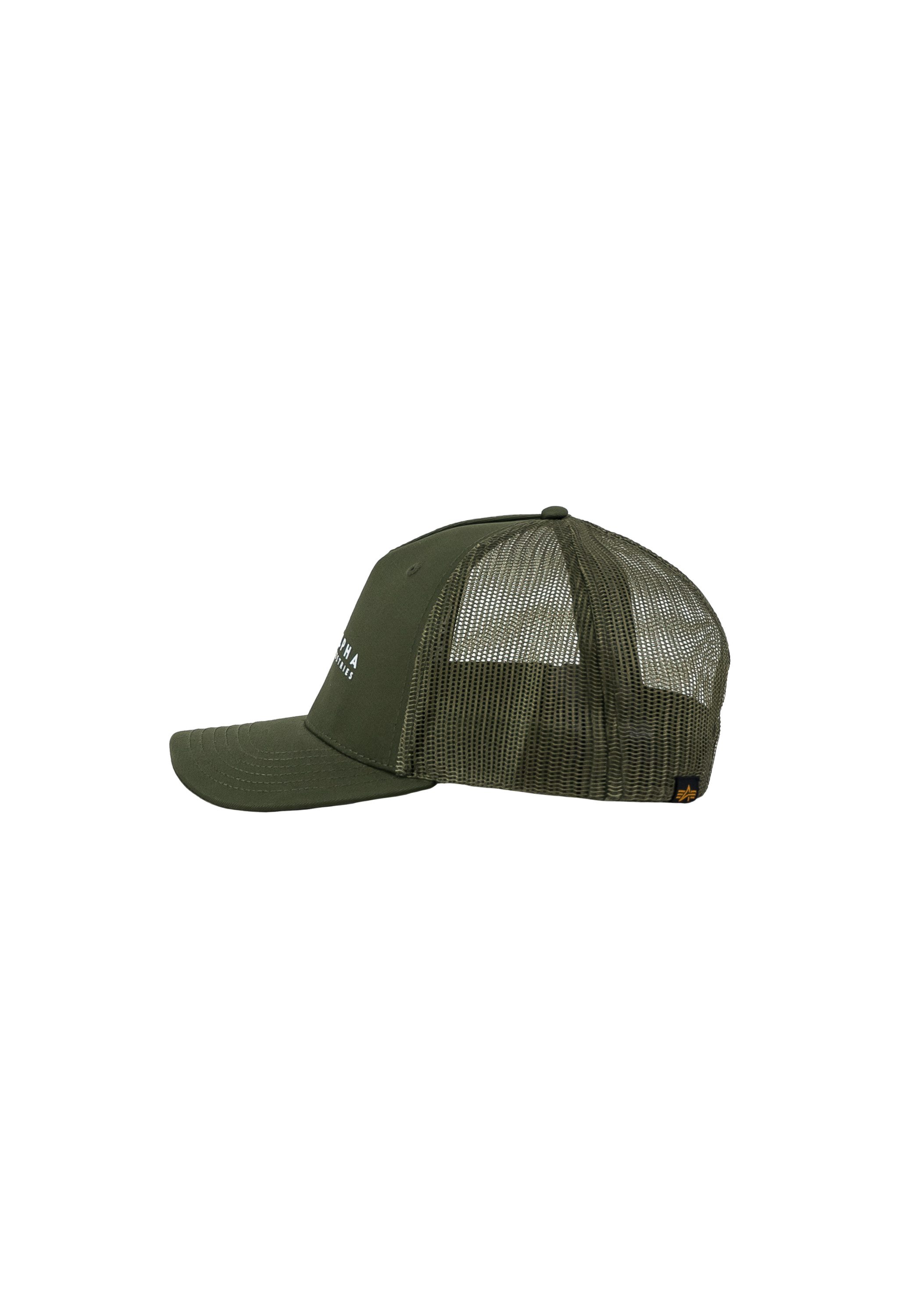 Alpha Industries Trucker Cap Alpha Label Trucker Cap