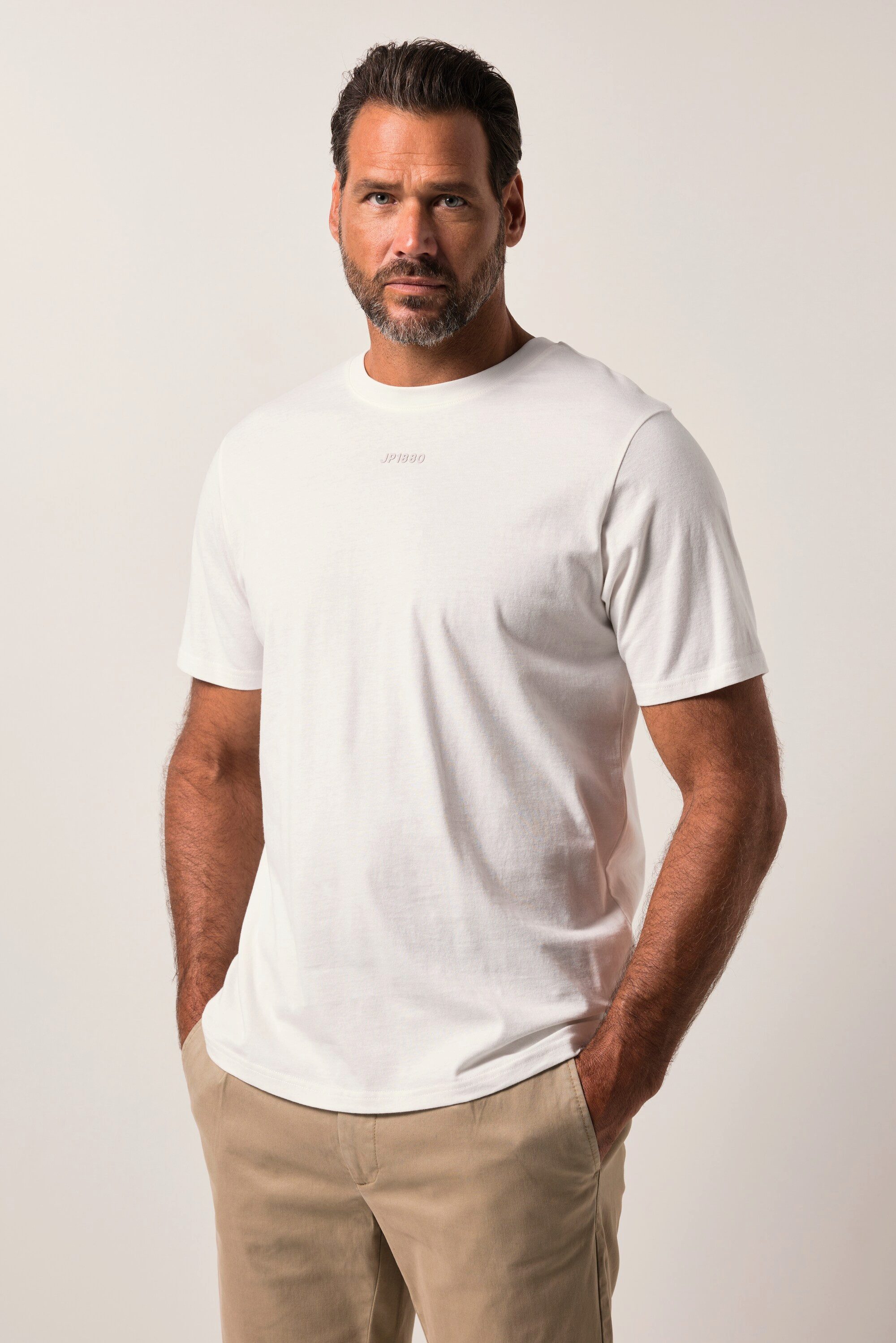 JP1880 T-Shirt JP1880 T-Shirt Halbarm Rundhals Print bis 8 XL günstig online kaufen