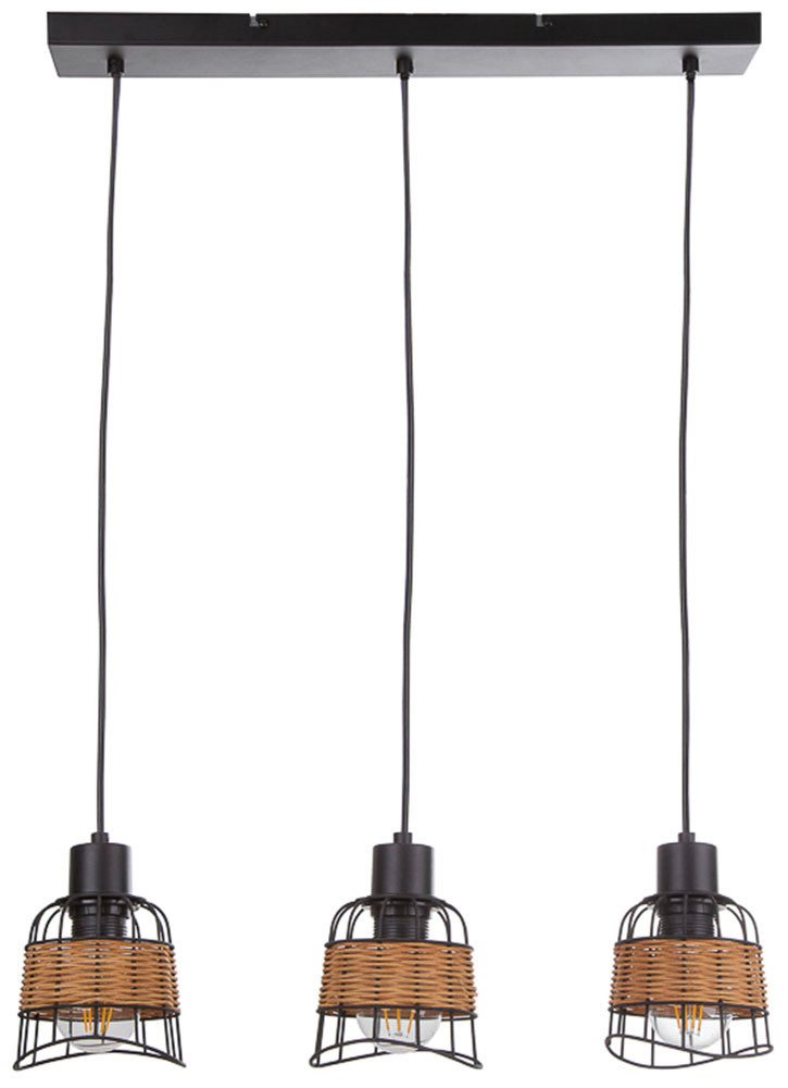 NOWA Hängeleuchte ESRA, ohne Leuchtmittel, Hängelampe Esszimmer-Leuchte Esstischleuchte Wohnzimmer