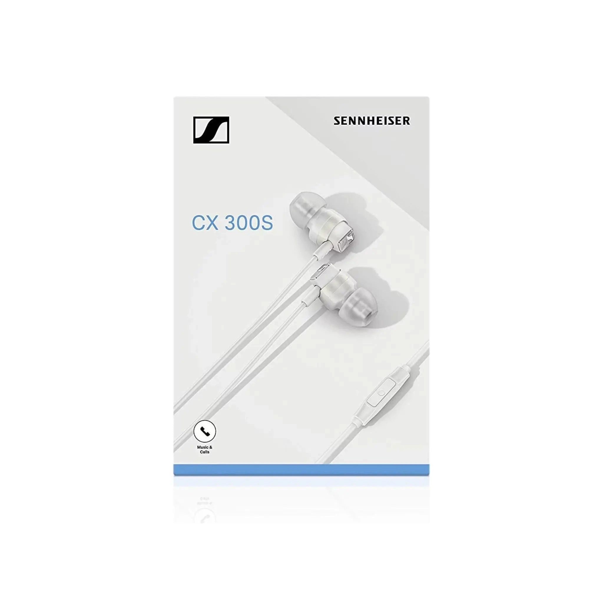 Sennheiser CX 300S In-Ear-Kopfhörer (Kabel Headset Mikrofon Klinke 3,5mm AUX Weiß) – Bild 2 von 3