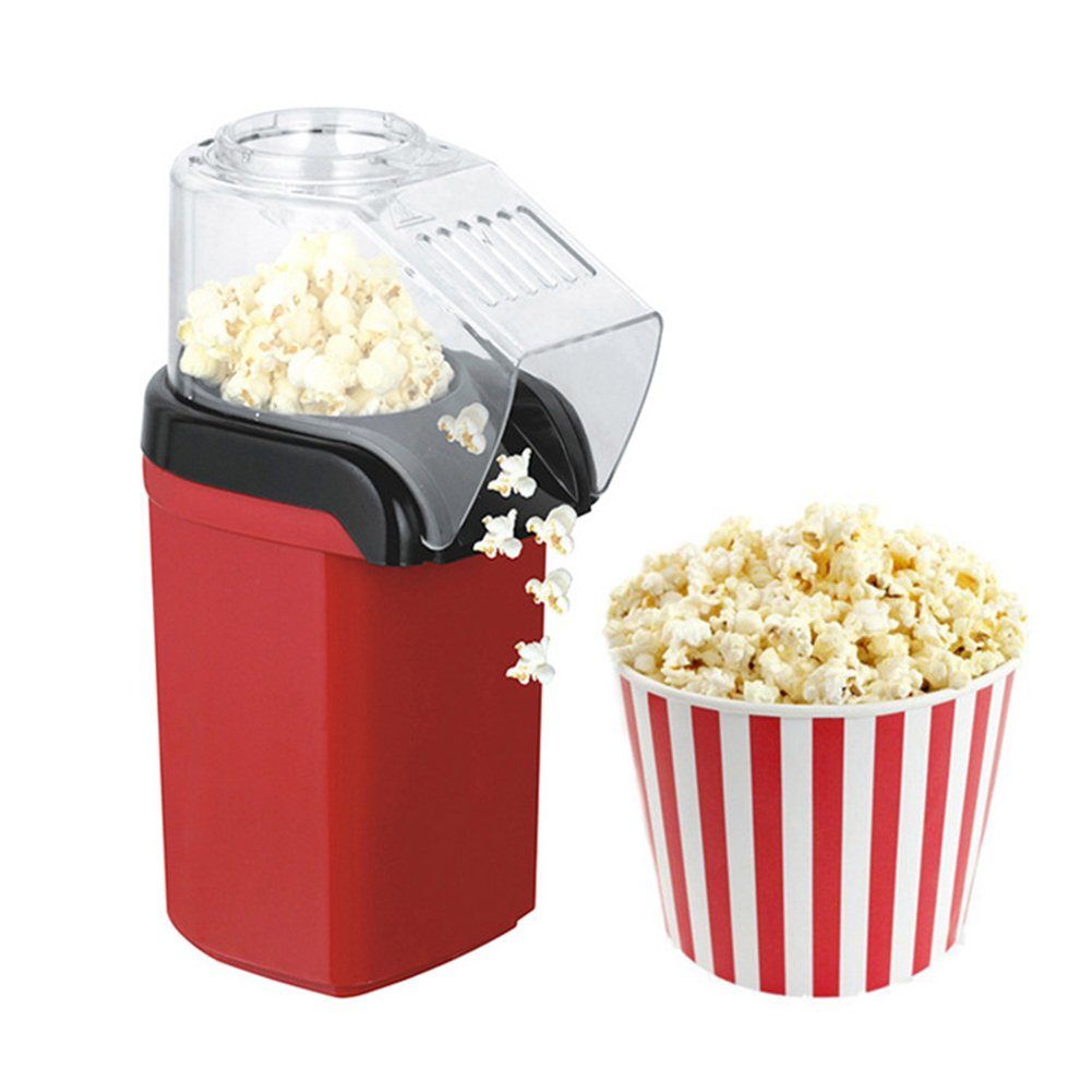 SCRTD Popcornmaschine Popcornmaschine,1200W Automatische Popcorn Maker,  popcorn-maschine,Popcornmaschine für Zuhause
