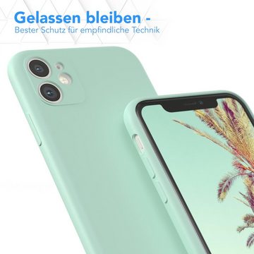 EAZY CASE Handyhülle TPU Hülle für Apple iPhone 11 6,1 Zoll, Hülle Silikon kratzfest Smart Slimcover Bumper Case Etui Mint Grün