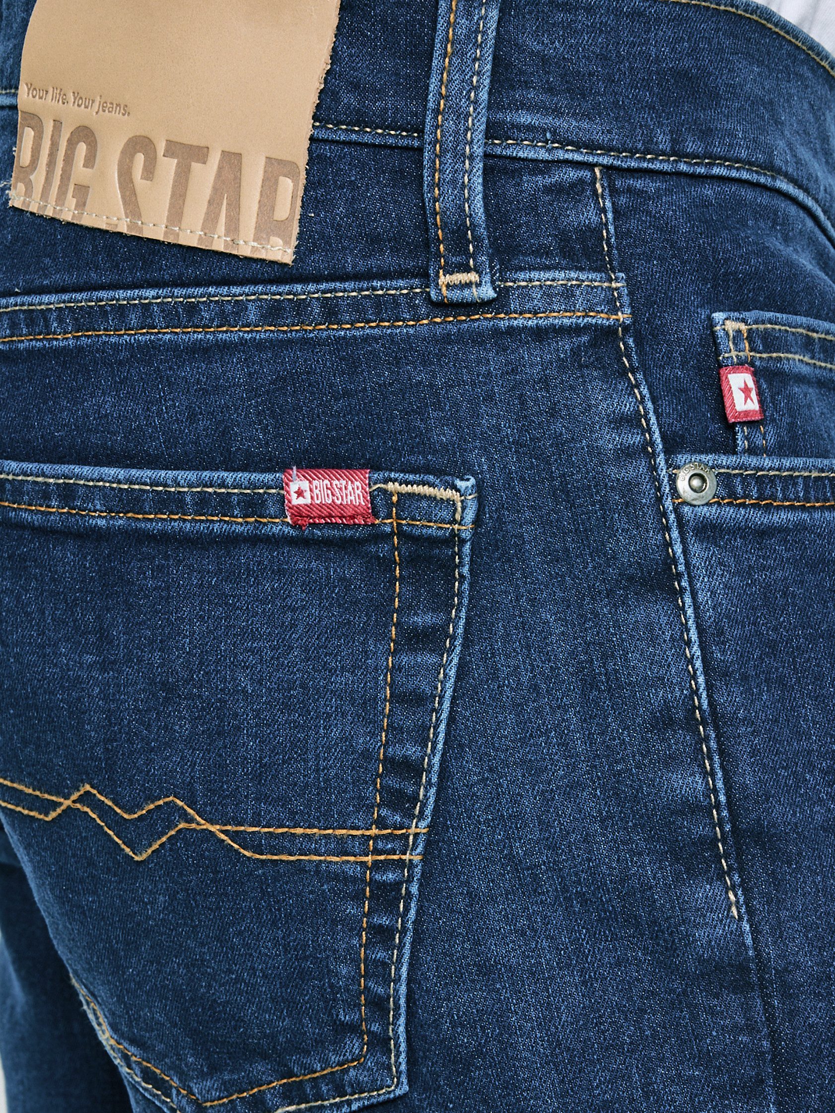 BIG STAR Slim-fit-Jeans TERRY niedrige Leibhöhe