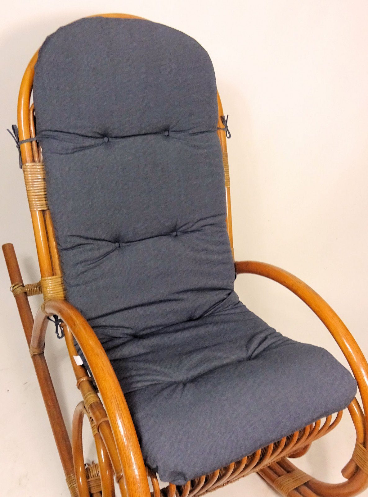 Rattani Polsterauflage Polster für Rattan Schaukelstuhl, Sesselauflage 125 günstig online kaufen