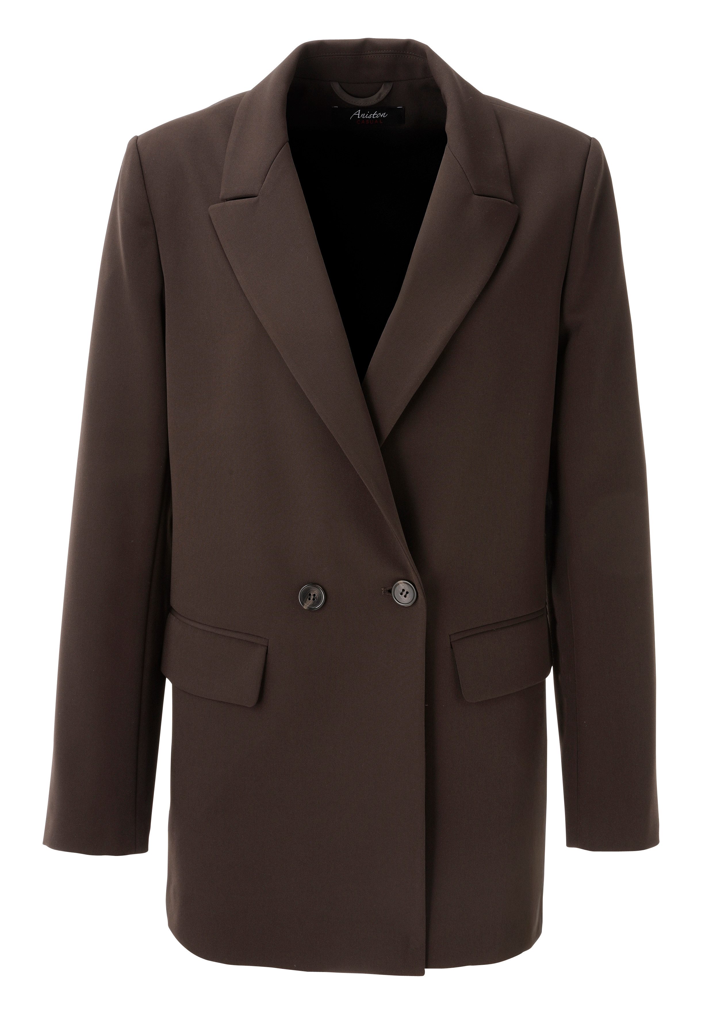 Aniston CASUAL Longblazer mit Reverskragen - NEUE KOLLEKTION – Bild 5 von 5