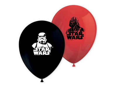 Festivalartikel Luftballon Star Wars LUFTBALLONS GEBURTSTAG LUFTBALLON SET 8 Stk