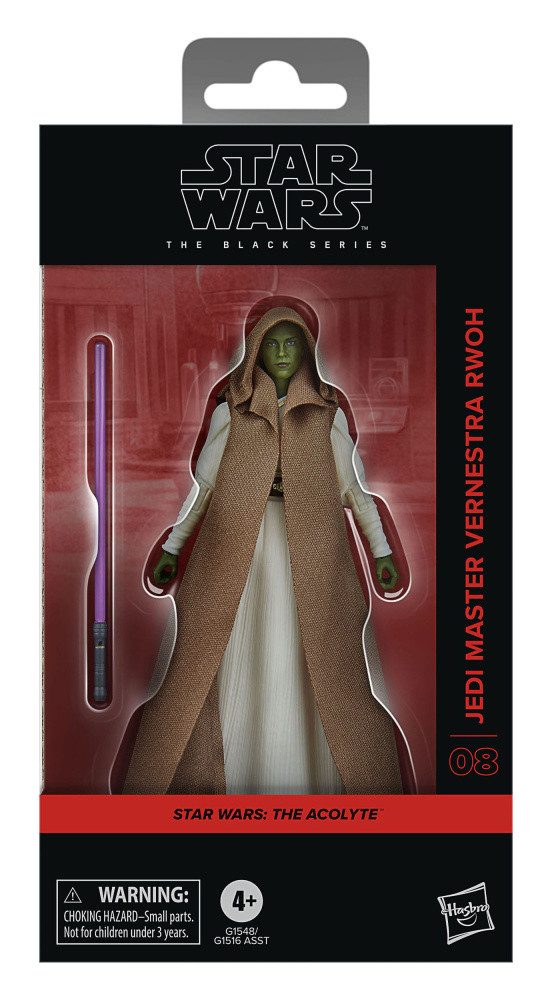 Hasbro Actionfigur Star Wars: The Acolyte Black Series Actionfigur Jedi Master Vernestra