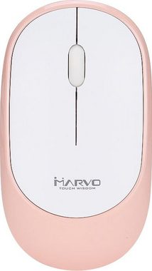 MARVO Marvo Wireless/kabellose Tastatur und Maus Tastatur- und Maus-Set