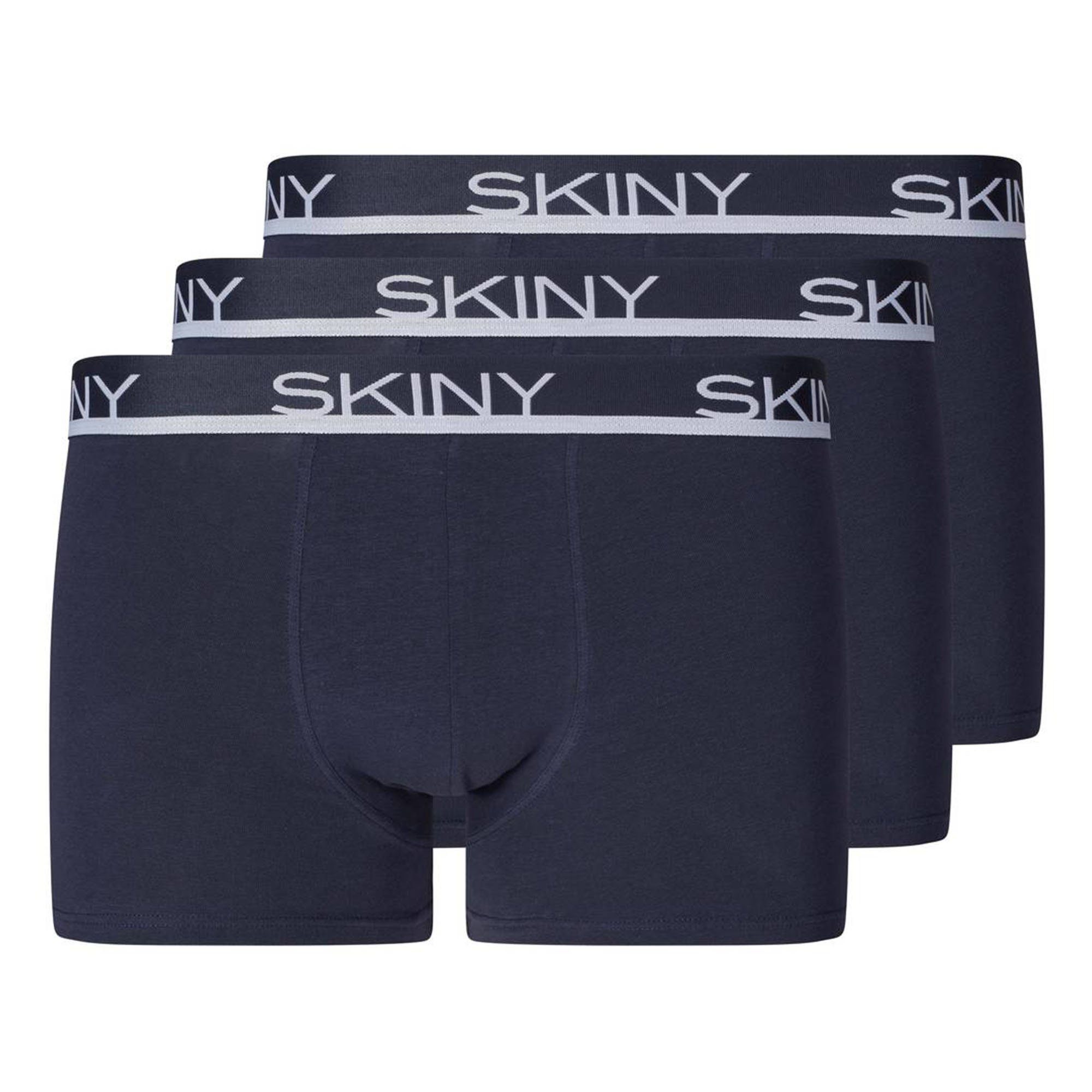 Skiny Boxer Herren Boxer Shorts 3er Pack - Trunks, Pants Marine