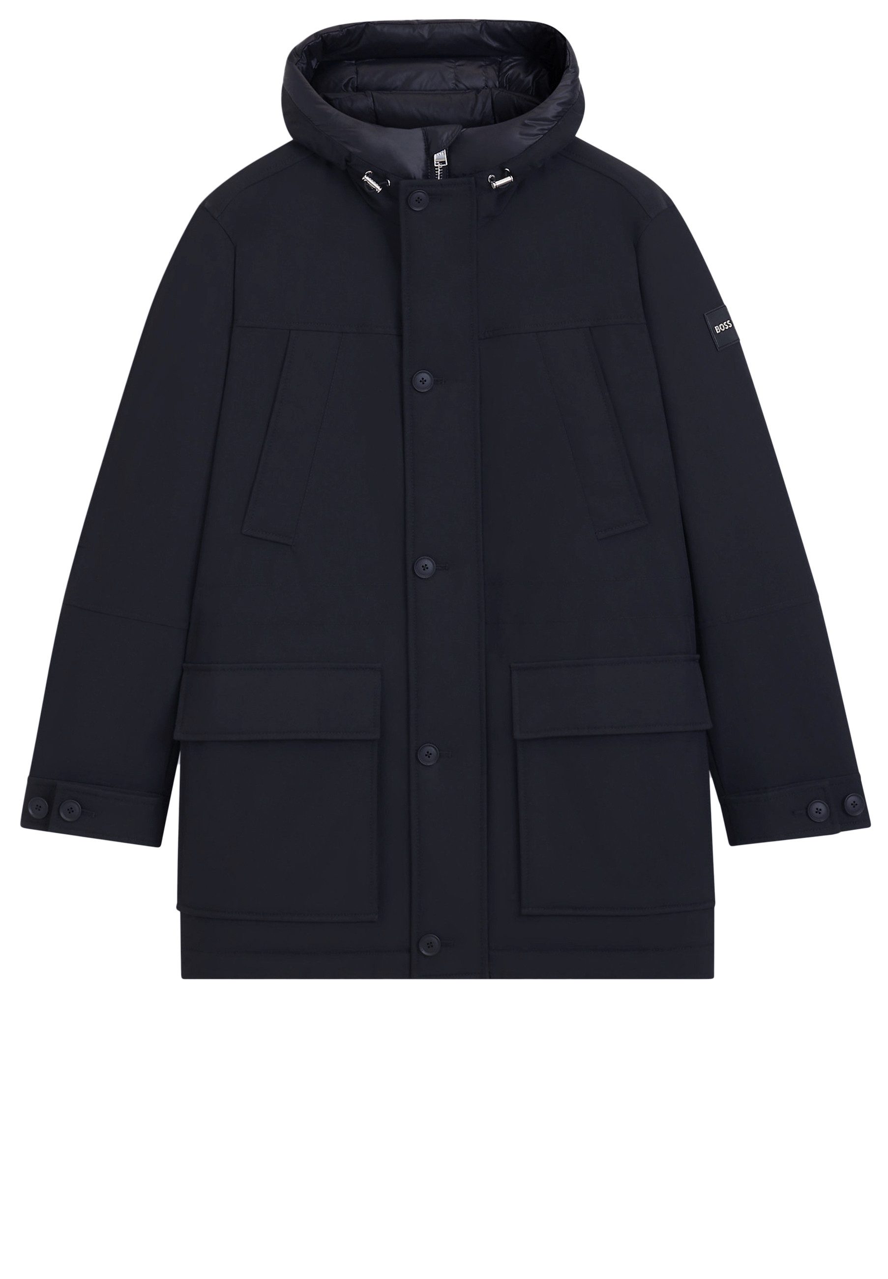 Kurzmantel Jacke mit Daunen- und Federfüllung