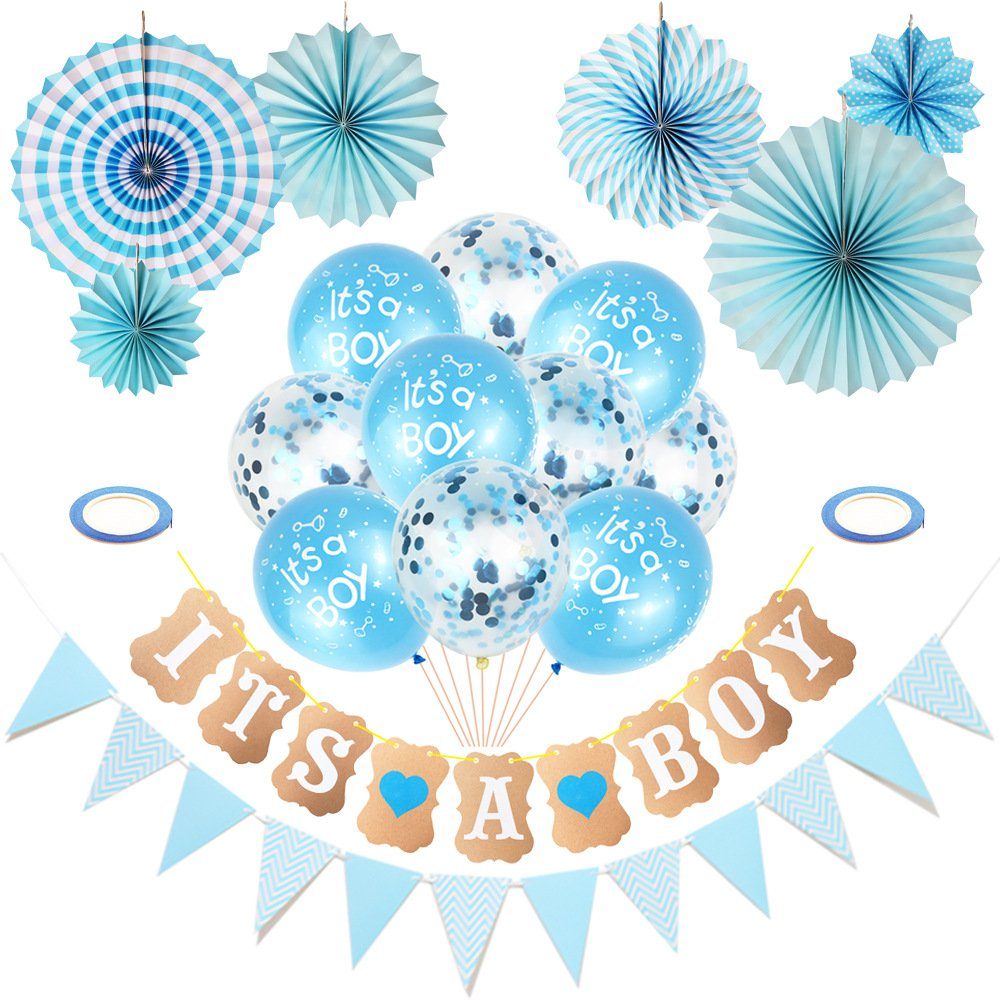 10 Baby Dekoration Dekokugel Party GelldG Rosa Luftballons mit