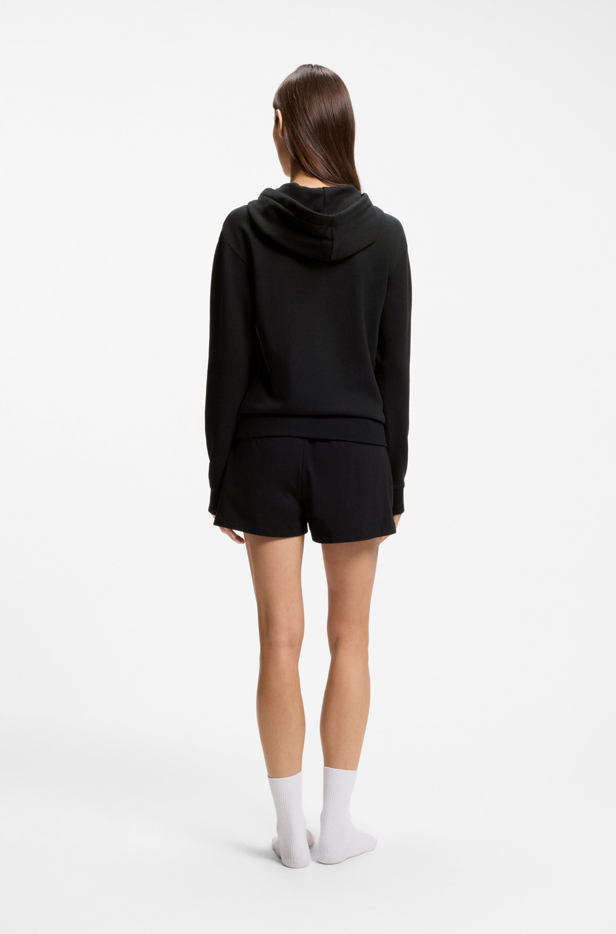 BOSS Hoodie CP Stripe Hoodie mit kontrastfarbener Kordel